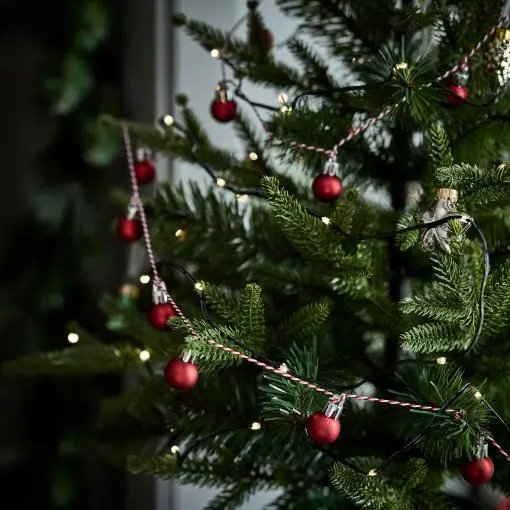 STRALA LED гирлянда с 40 лампички, на батерии/на открито