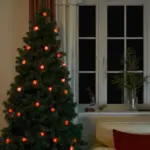 ИКЕА STRALA LED гирлянда с 15 лампички, работи на батерии - до 29-12-25