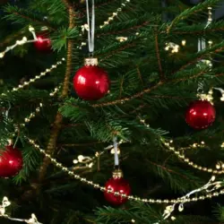 VINTERFINT декорация, топка, стъкло, 3,5 см