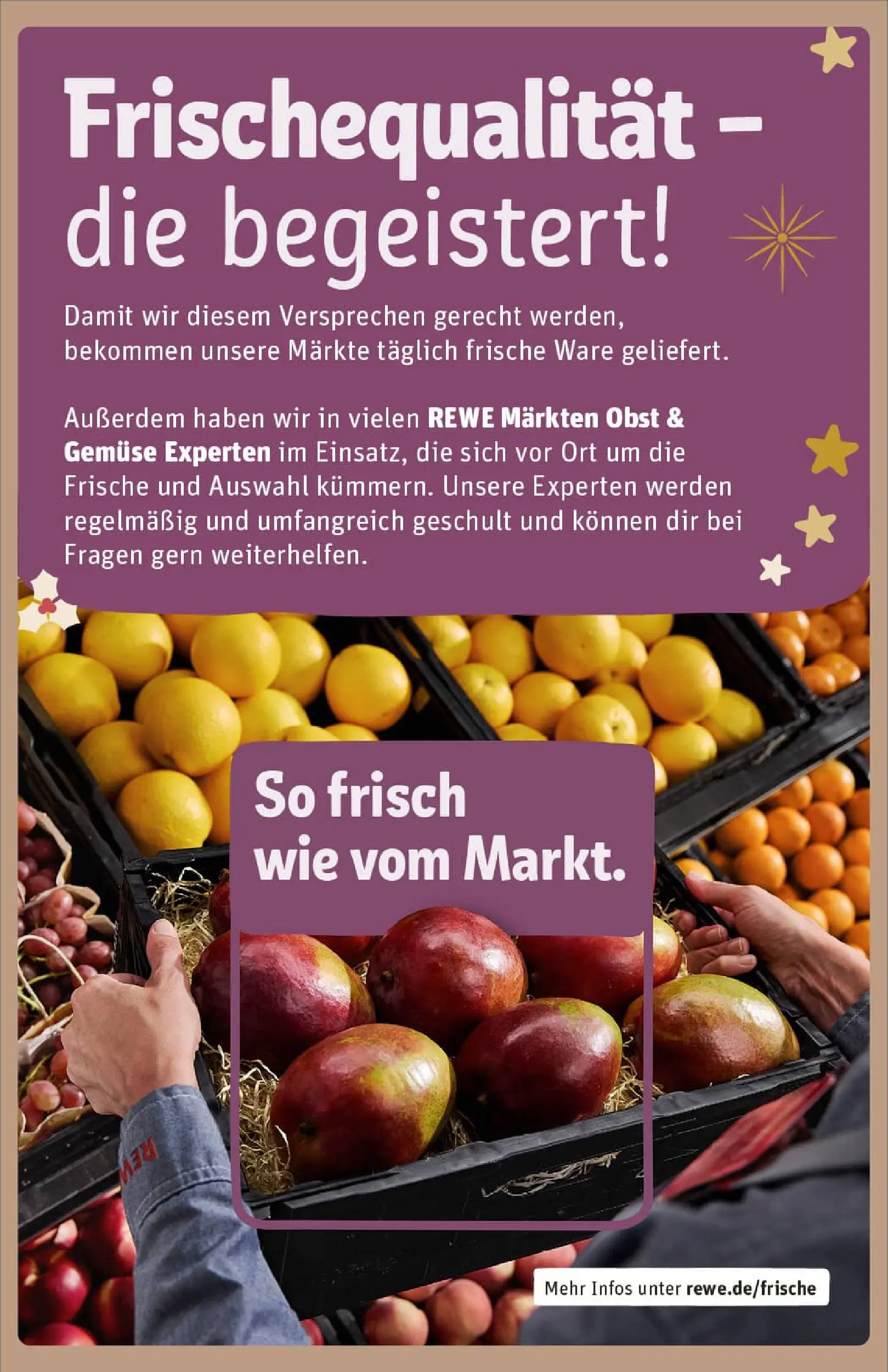 REWE Prospekt ab 14.12.2025 zum Blättern » Angebote | Seite: 25 | Produkte: Gemüse, Obst