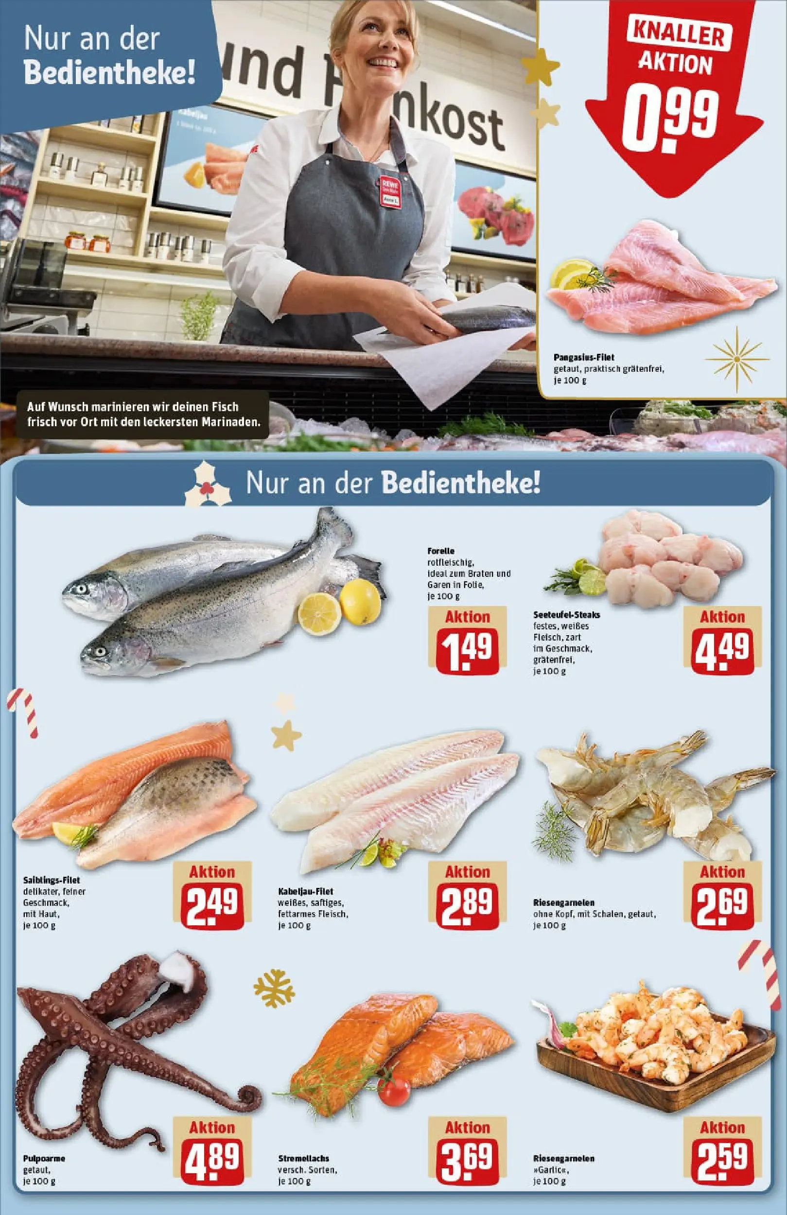REWE Prospekt ab 15.12.2025 zum Blättern » Angebote | Seite: 27 | Produkte: Fisch