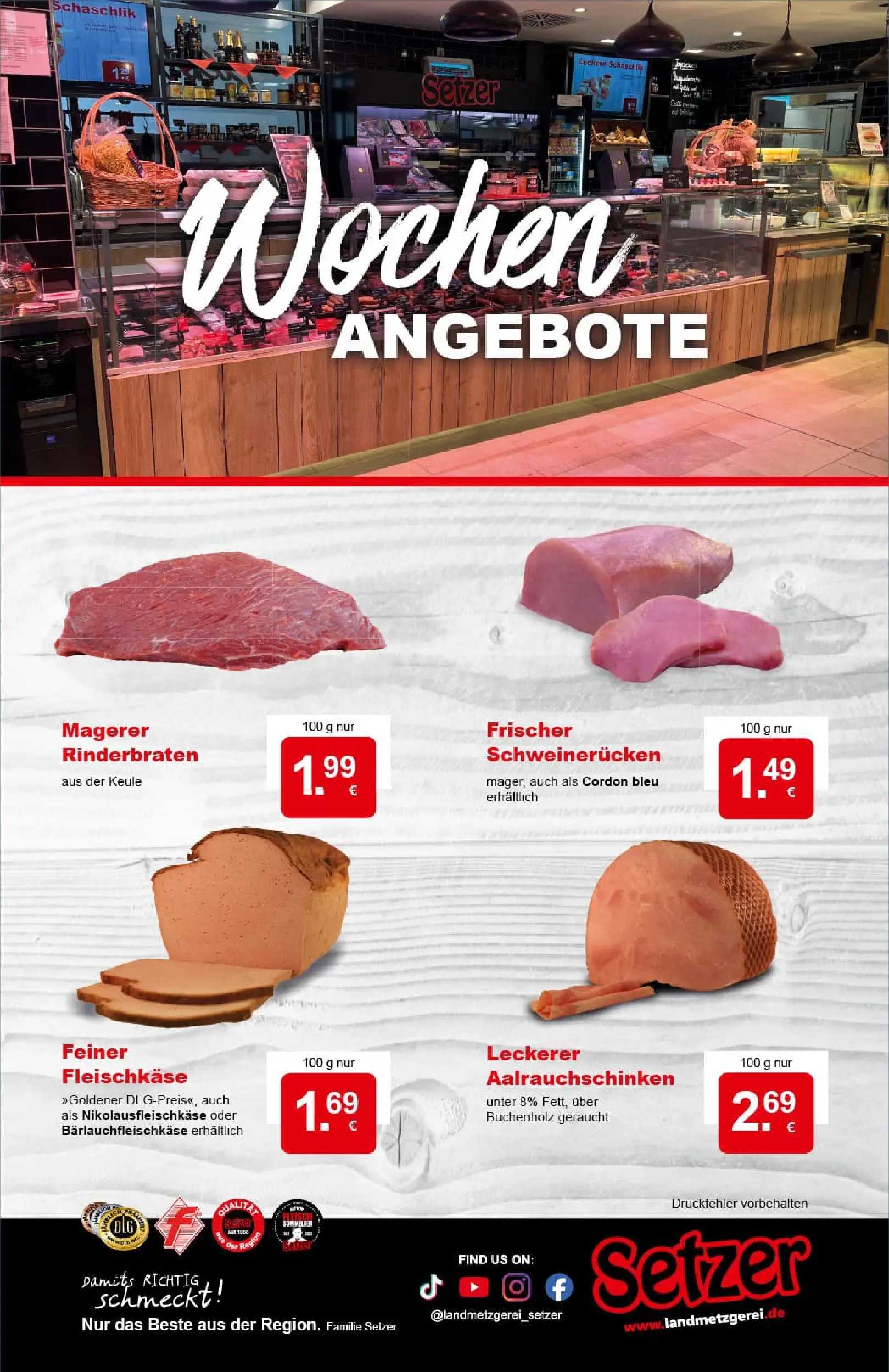 REWE Prospekt ab 15.12.2025 zum Blättern » Angebote | Seite: 8 | Produkte: Rinderbraten, Schweinerucken