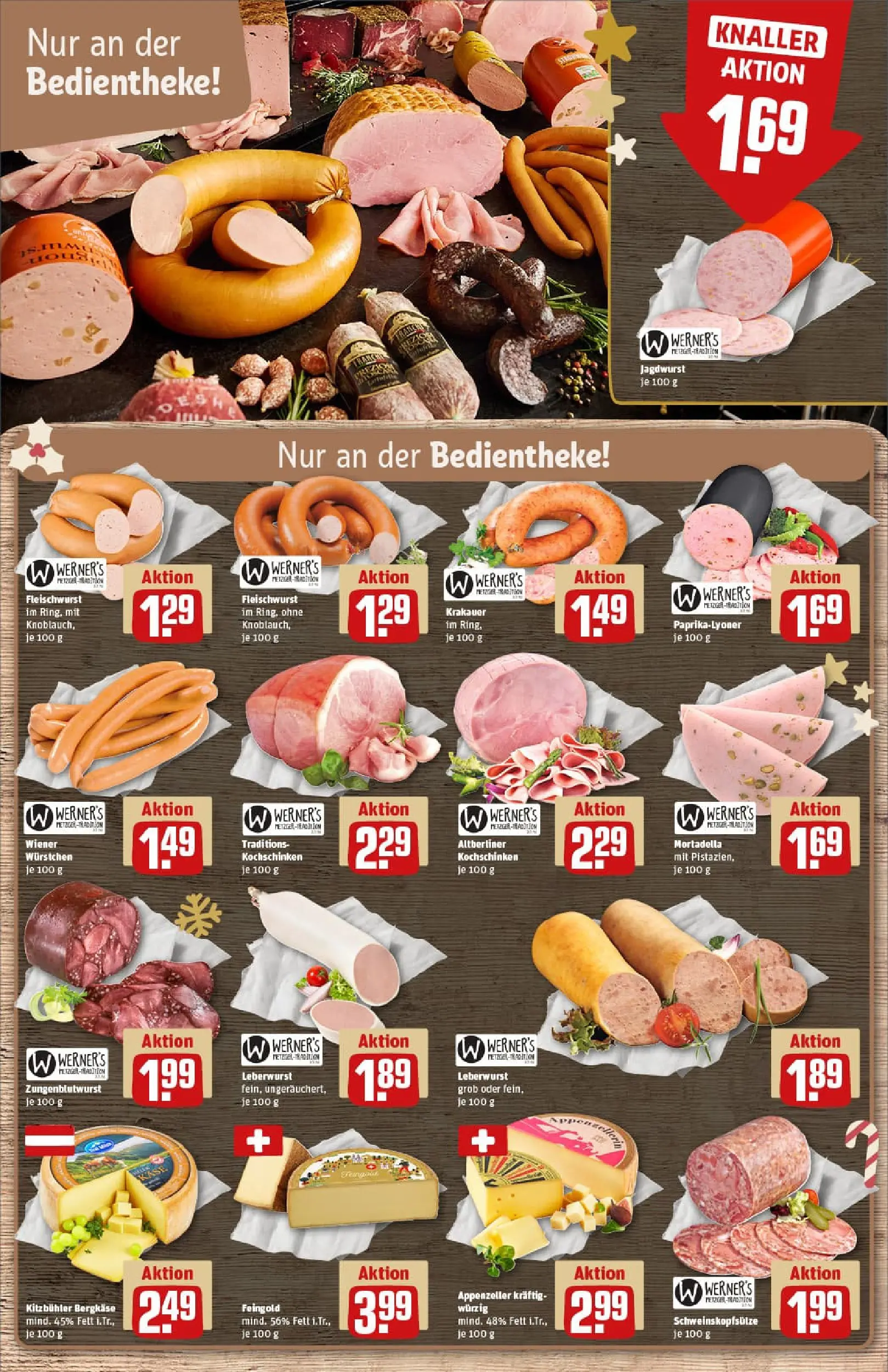 REWE Prospekt ab 15.12.2025 zum Blättern » Angebote | Seite: 9 | Produkte: Wiener wurstchen, Knoblauch