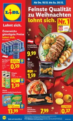 Lidl - Lidl: Flugblatt in deiner Nähe ab 17.12.2025 gültig