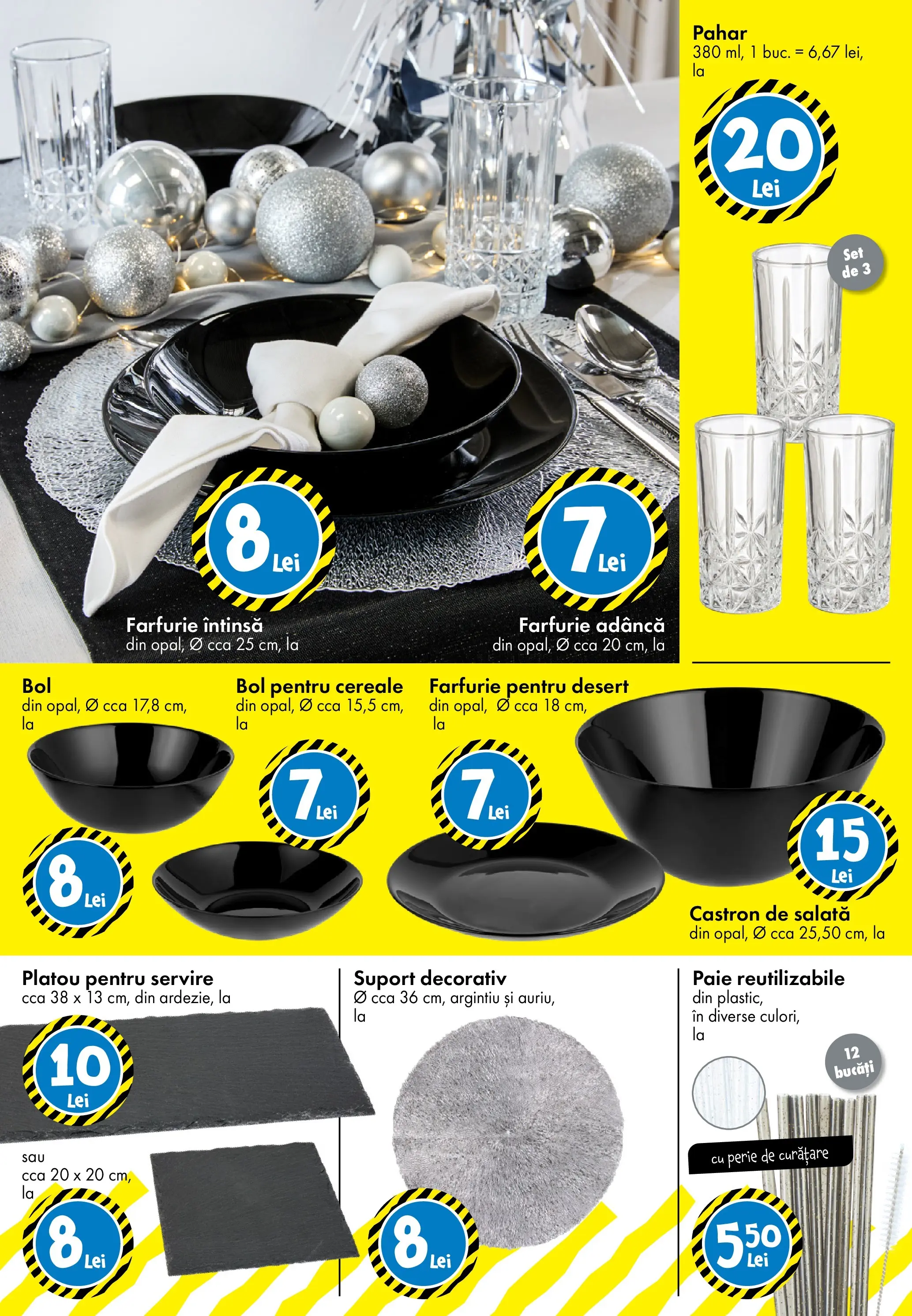 Catalog TEDi - Oferta 12.12.2025 - 21.12.2025 | Pagină: 6 | Produse: Bol, Perie, Farfurie, Salată
