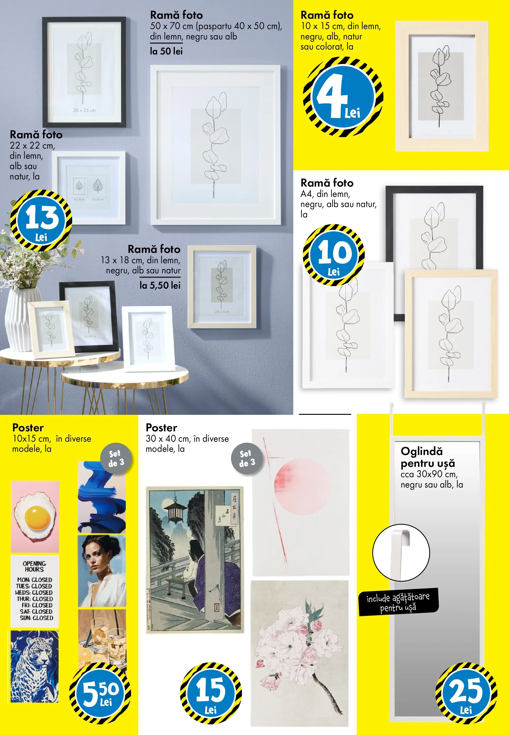 Catalog TEDi - Oferta 12.12.2025 - 21.12.2025 | Pagină: 11 | Produse: Oglindă, Ramă foto, Ușă