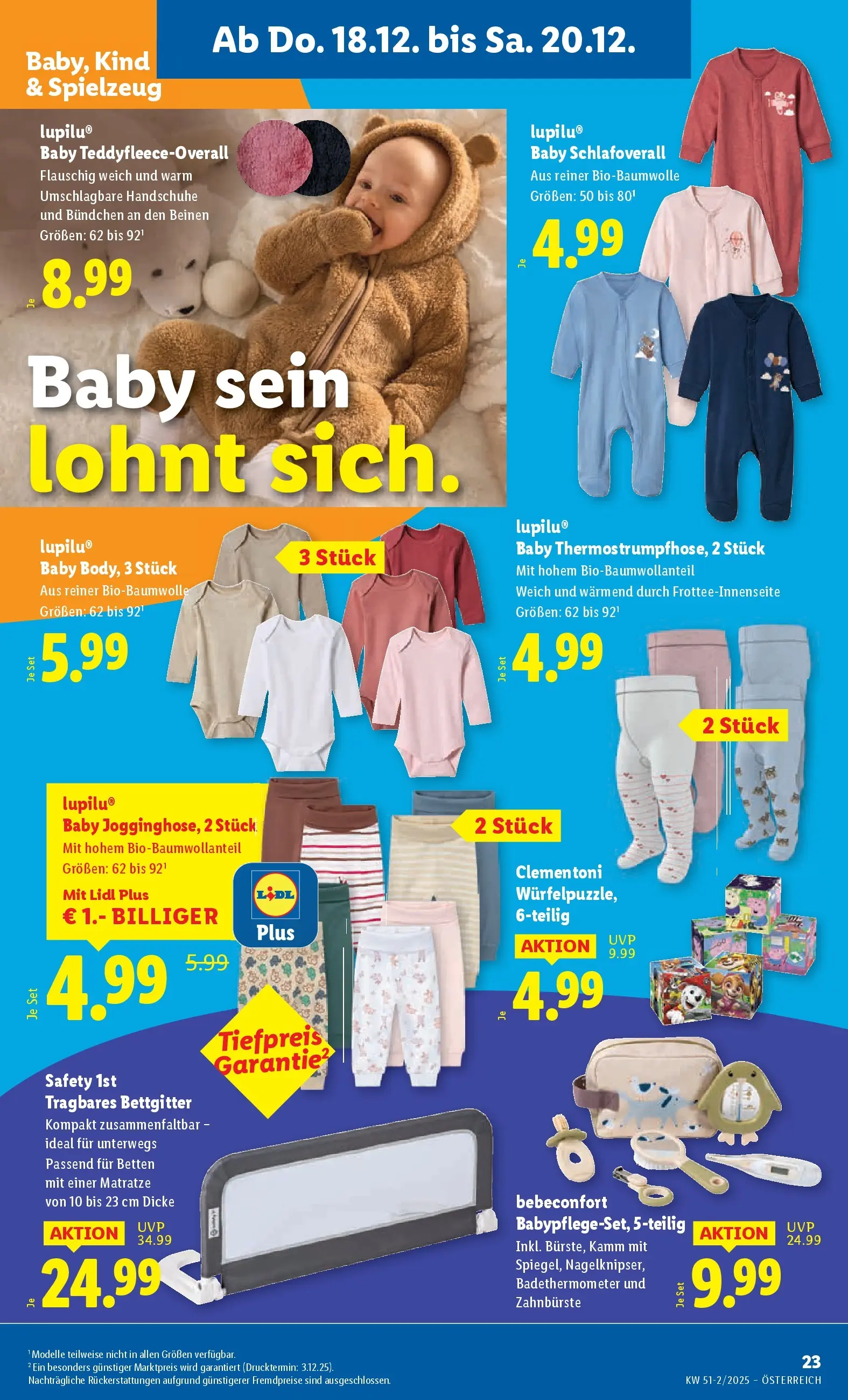 Lidl - Lidl: Flugblatt in deiner Nähe ab 17.12.2025 - Angebote ab donnerstag | Seite: 25 | Produkte: Handschuhe, Matratze, Zahnbürste