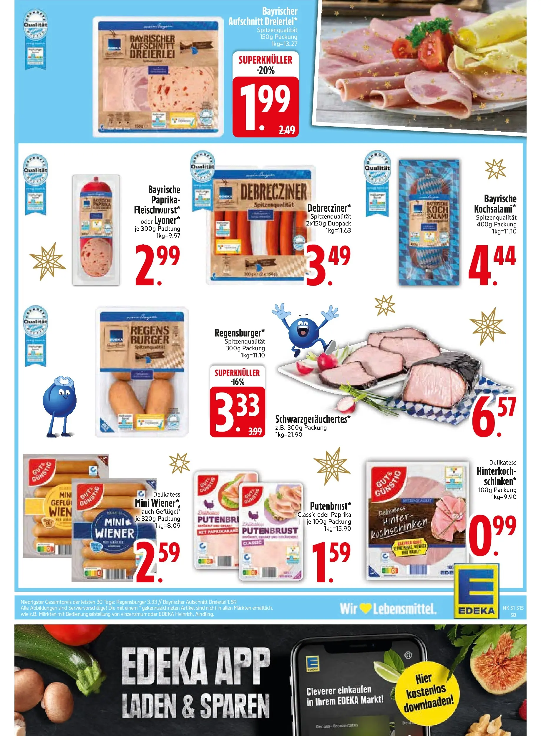 Edeka prospekt München	 (ab 15.12.2025) » Angebote Online | Seite: 17 | Produkte: Burger, Paprika