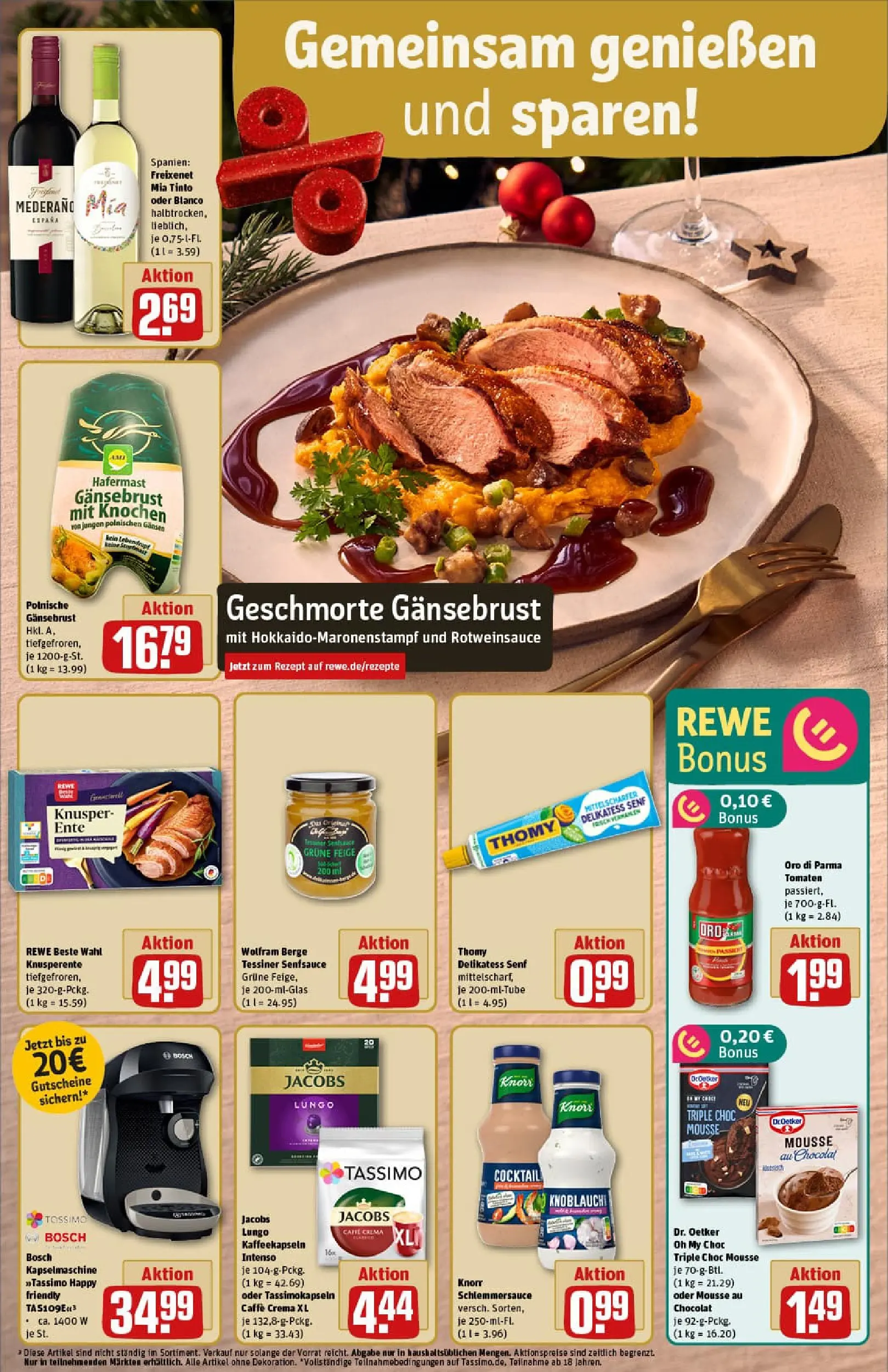 REWE Prospekt ab 15.12.2025 zum Blättern » Angebote | Seite: 14 | Produkte: Bosch, Freixenet, Knorr, Knoblauch