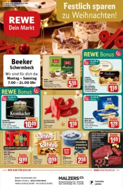 Rewe prospekt Schermbeck	 ab 15.12.2025 gültig