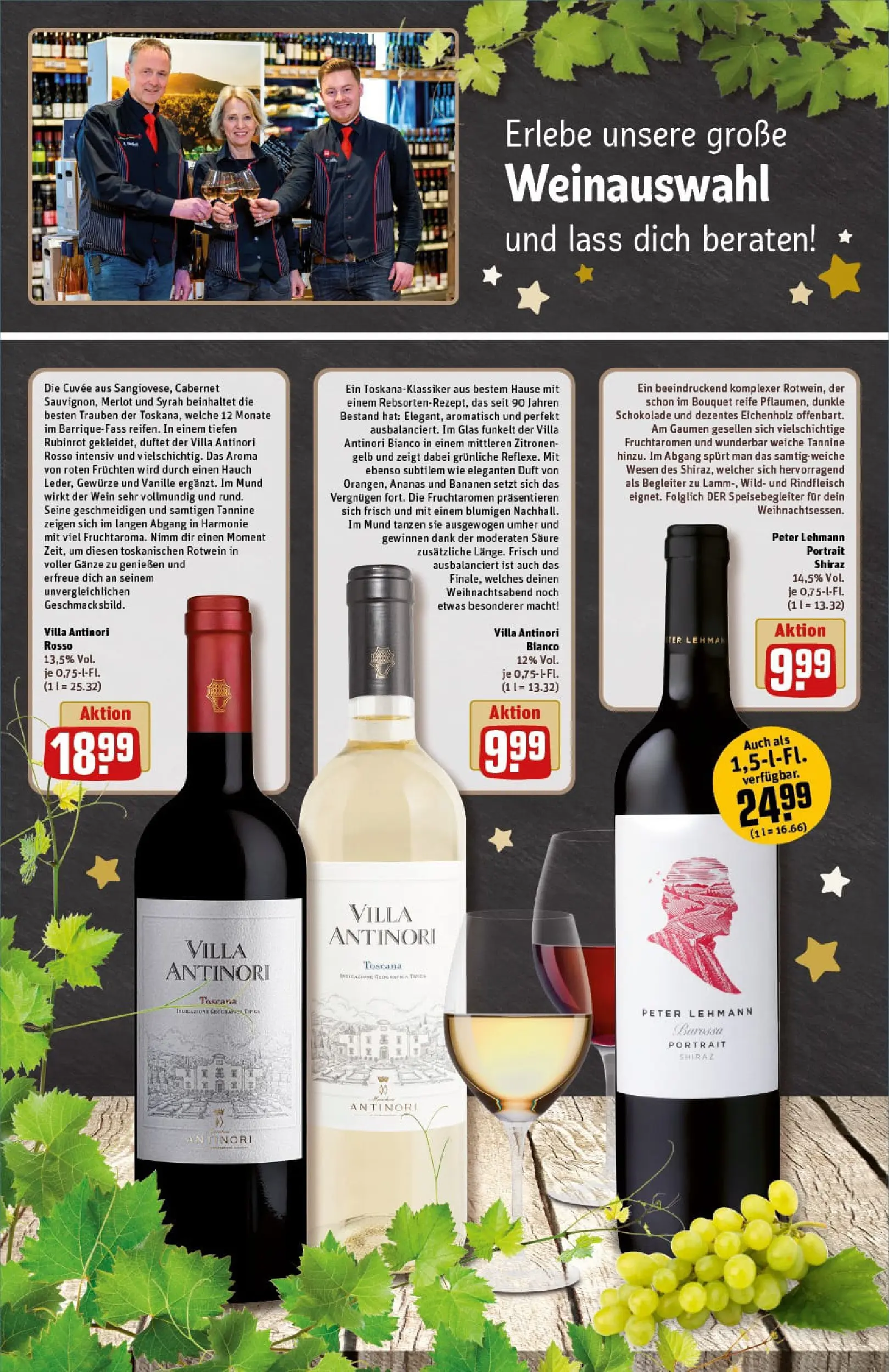 REWE Prospekt ab 15.12.2025 zum Blättern » Angebote | Seite: 30 | Produkte: Trauben, Rotwein, Duft, Dunkle schokolade