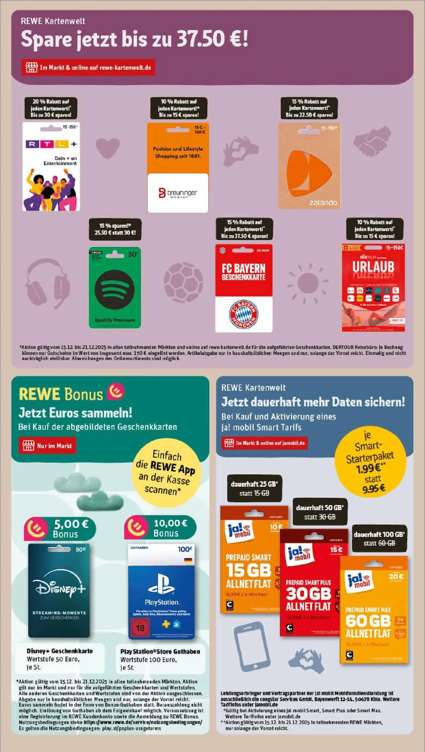 REWE Prospekt ab 15.12.2025 zum Blättern » Angebote | Seite: 21 | Produkte: Playstation
