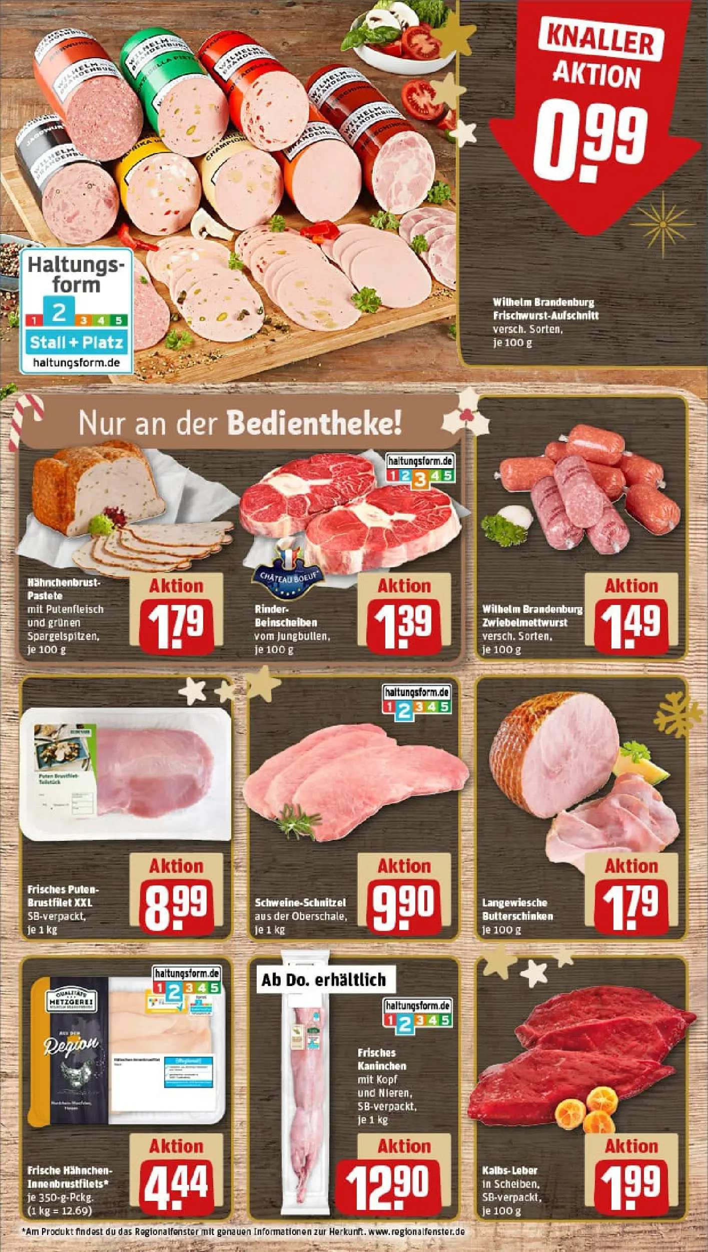 REWE Prospekt ab 15.12.2025 zum Blättern » Angebote | Seite: 10 | Produkte: Hahnchen, Kaninchen, Hahnchenbrust