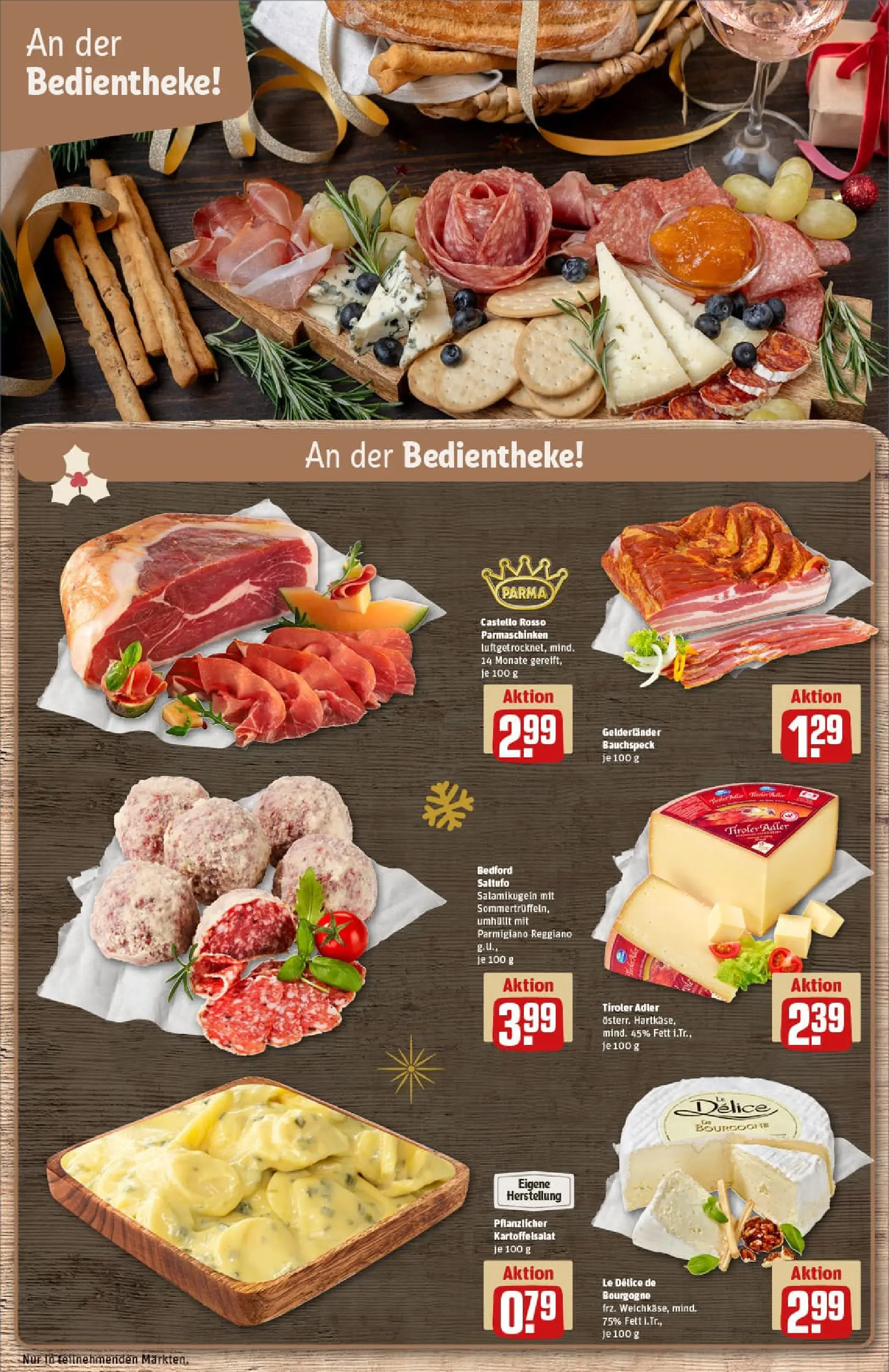 REWE Prospekt ab 15.12.2025 zum Blättern » Angebote | Seite: 13 | Produkte: Salami