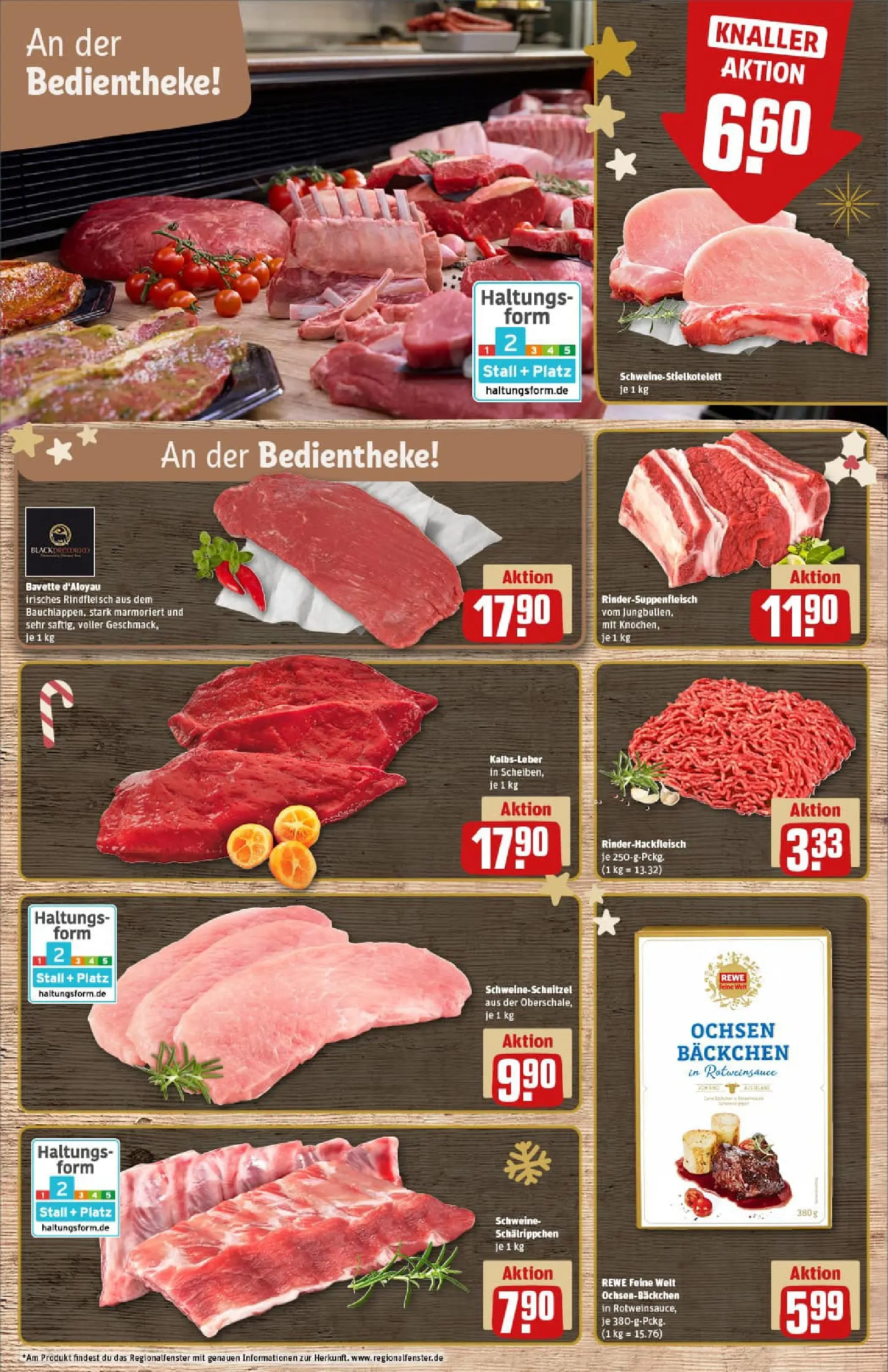REWE Prospekt ab 15.12.2025 zum Blättern » Angebote | Seite: 11 | Produkte: Kalbsleber, Rindfleisch
