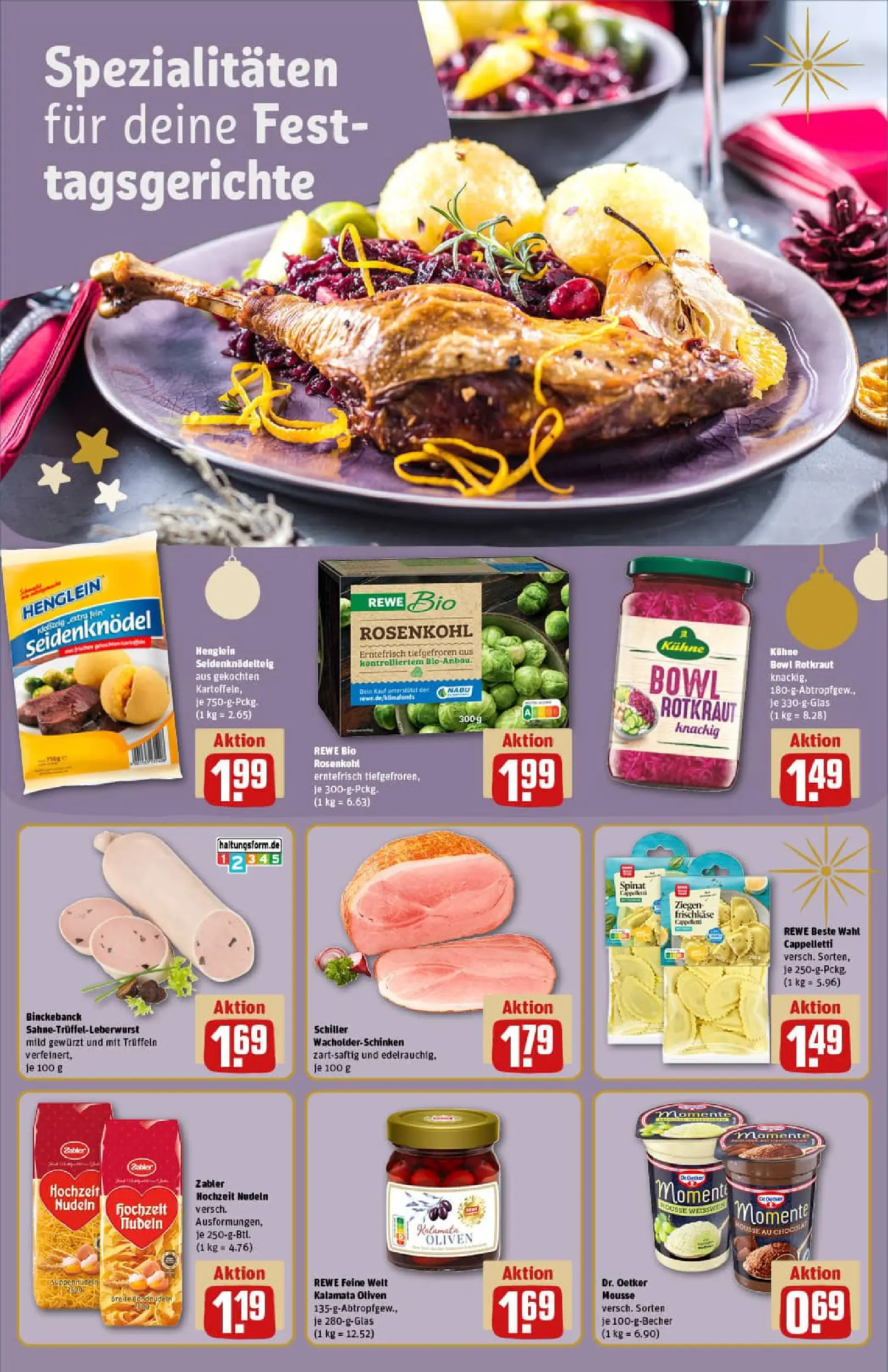 REWE Prospekt ab 15.12.2025 zum Blättern » Angebote | Seite: 16 | Produkte: Nudeln