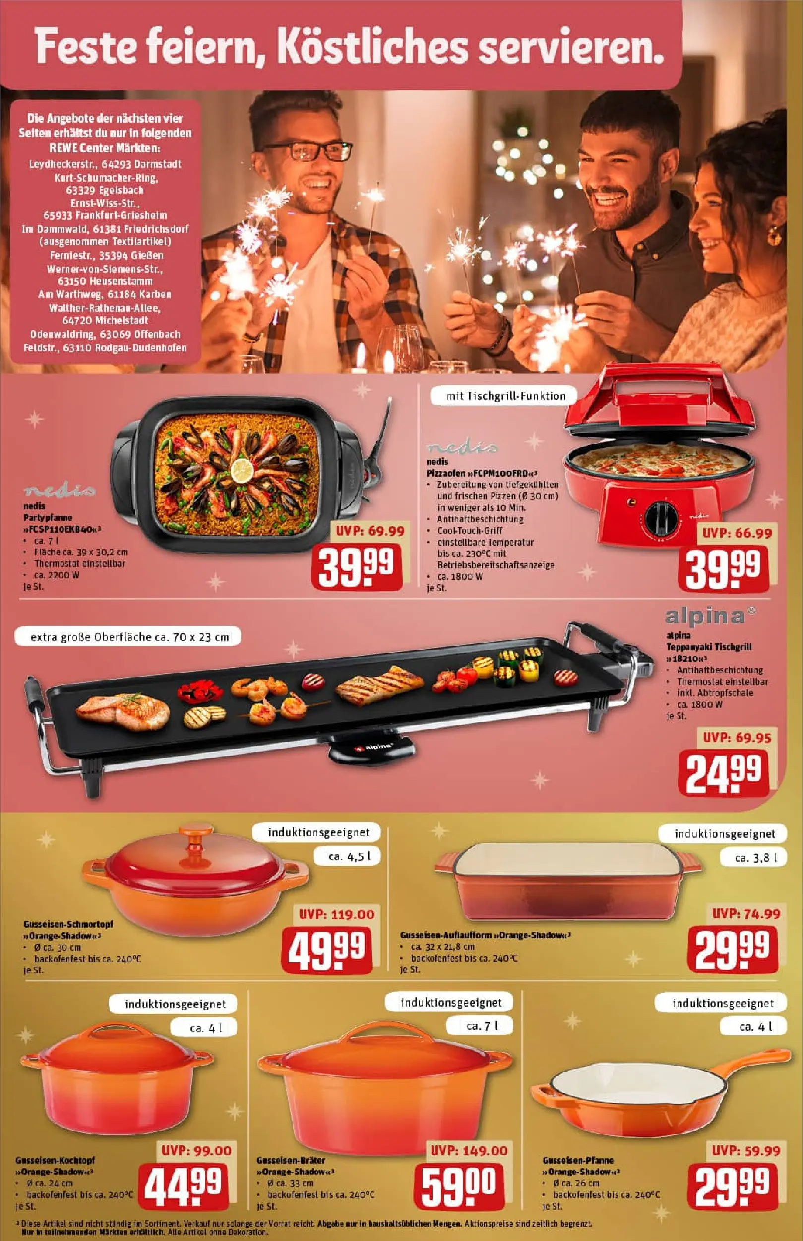 REWE Prospekt ab 15.12.2025 zum Blättern » Angebote | Seite: 30 | Produkte: Grill, Pizza