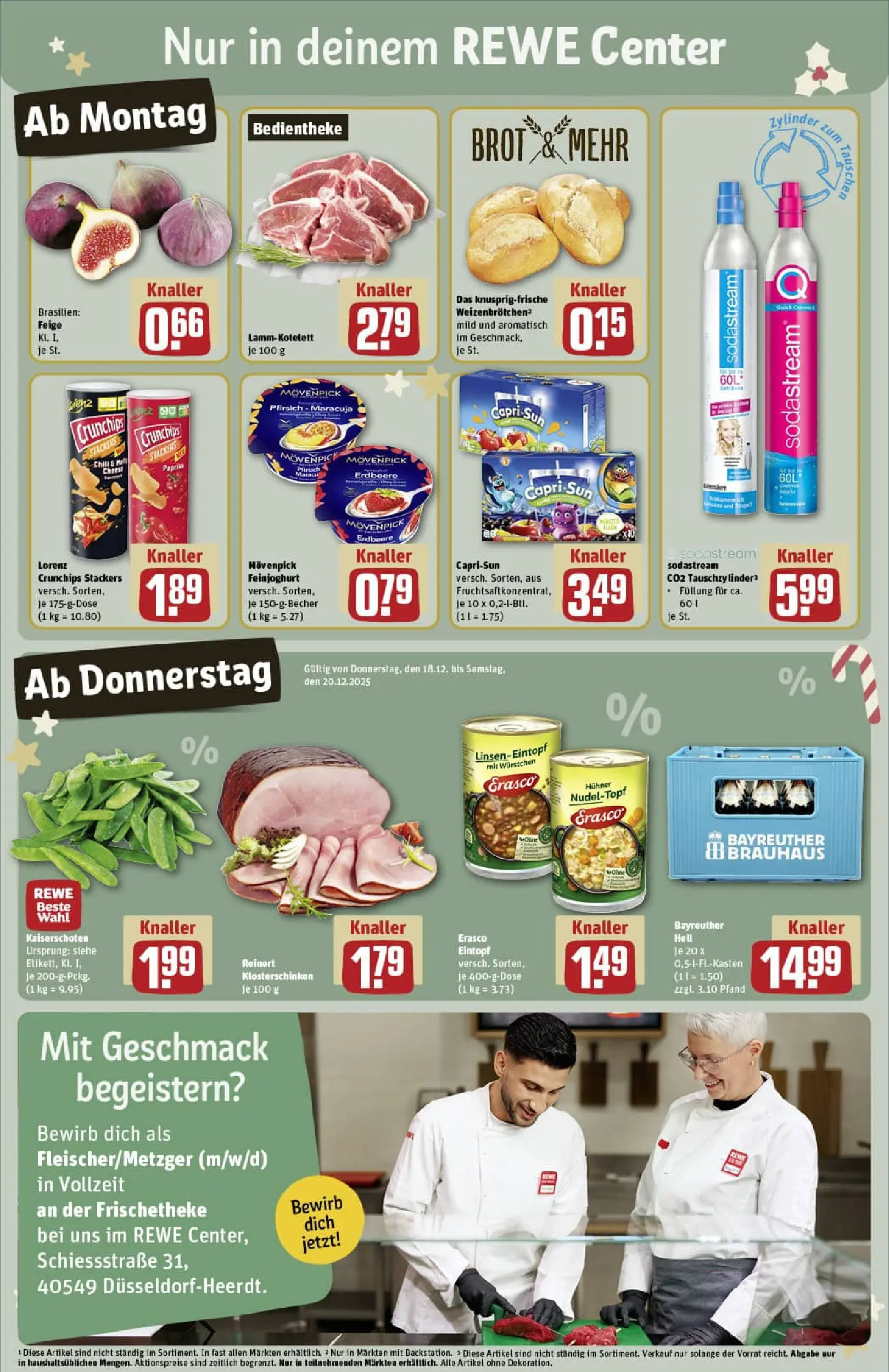 REWE Prospekt ab 15.12.2025 zum Blättern » Angebote | Seite: 7 | Produkte: Paprika, Pfirsich, Lorenz crunchips, Chips