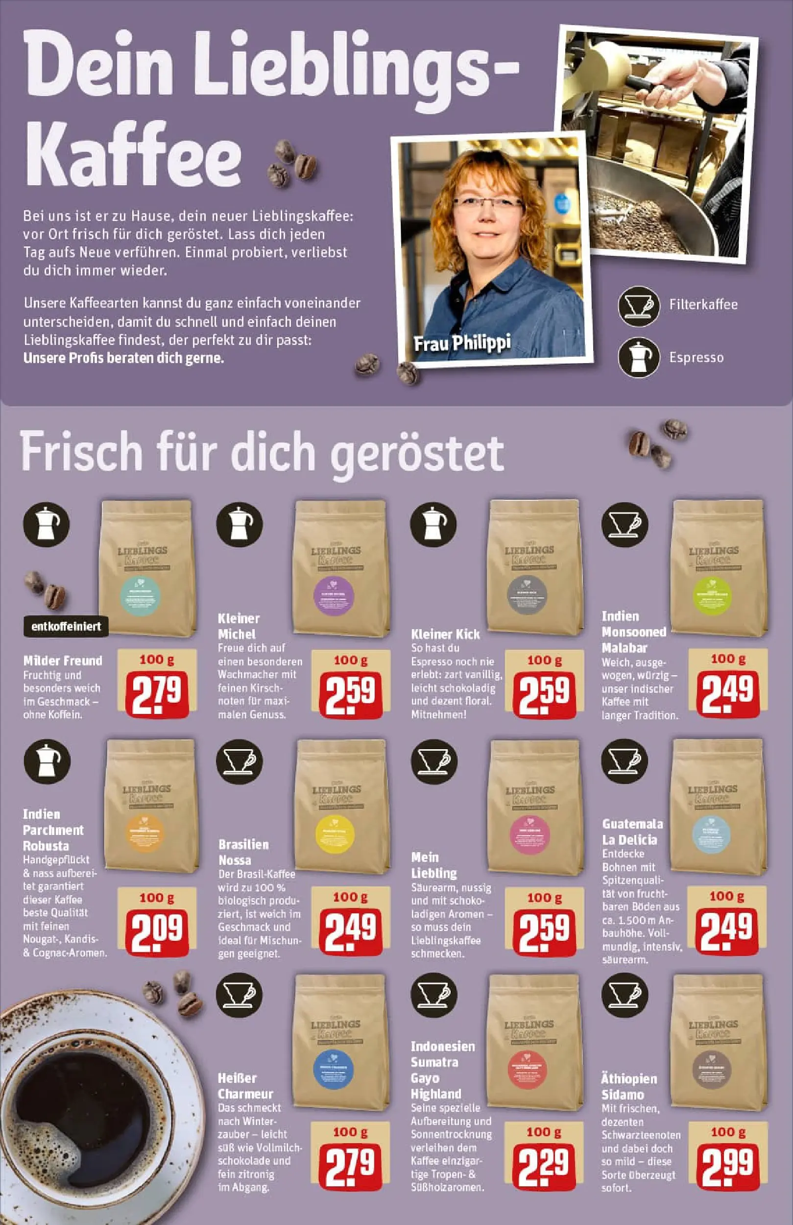 REWE Prospekt ab 15.12.2025 zum Blättern » Angebote | Seite: 17 | Produkte: Kaffee, Schokolade