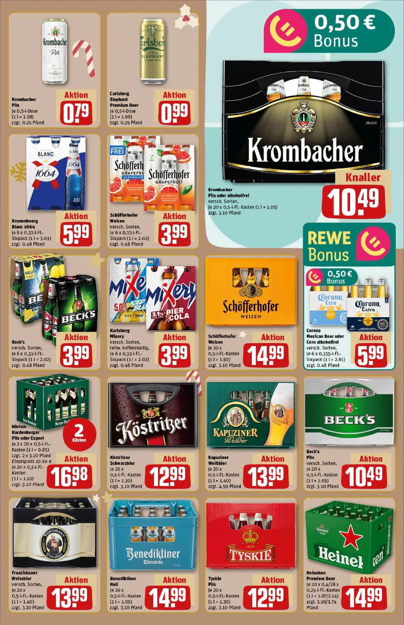 REWE Prospekt ab 15.12.2025 zum Blättern » Angebote | Seite: 19 | Produkte: Carlsberg, Cola, Pils, Benediktiner hell
