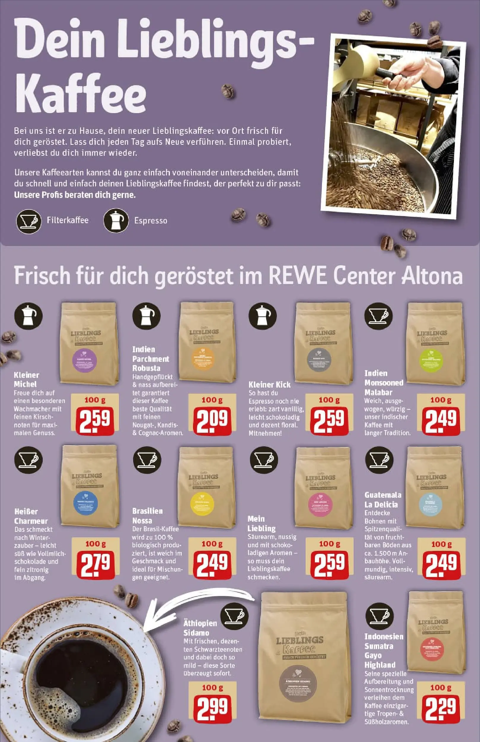 REWE Prospekt ab 15.12.2025 zum Blättern » Angebote | Seite: 15 | Produkte: Kaffee, Schokolade