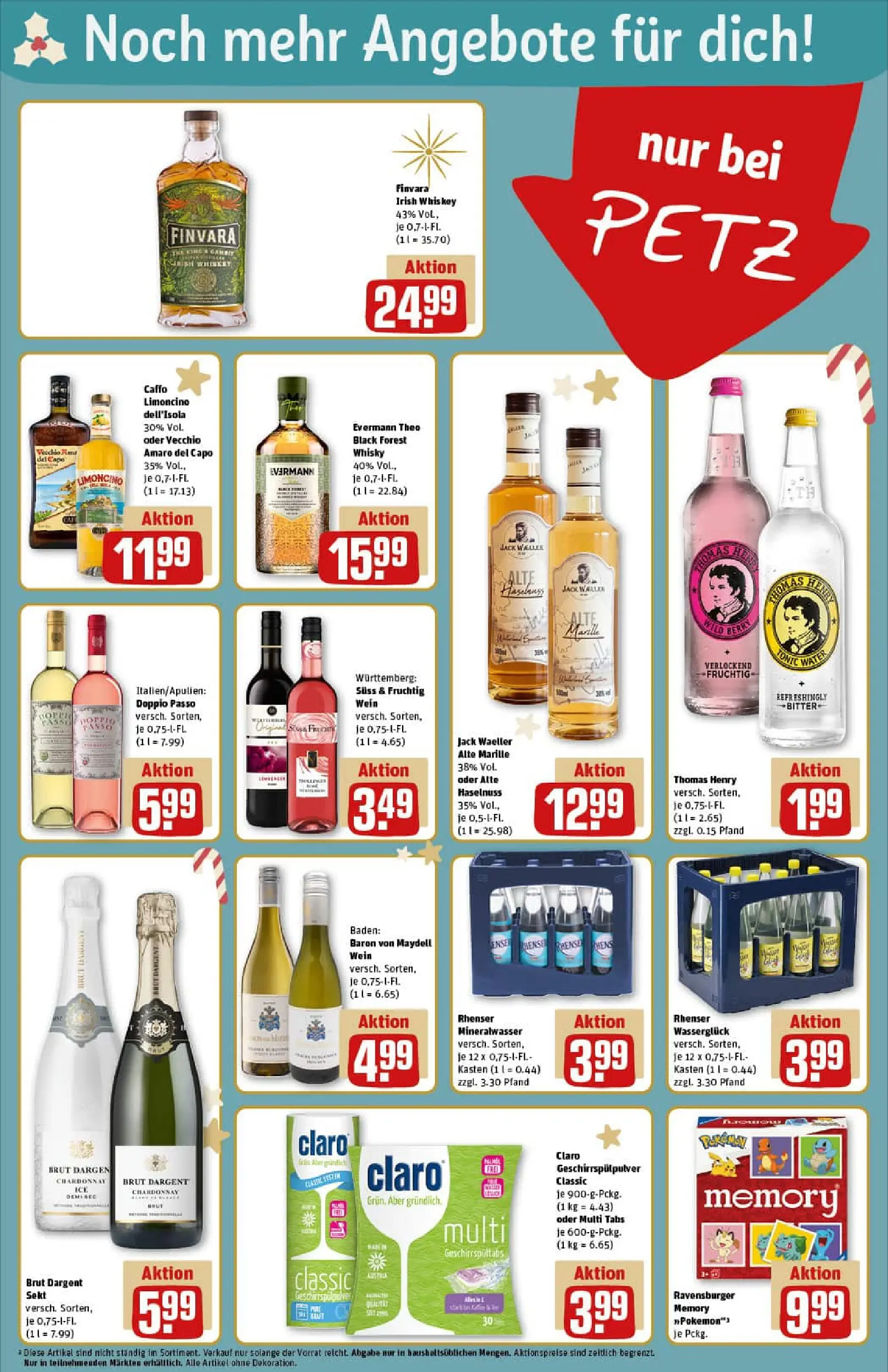 REWE Prospekt ab 15.12.2025 zum Blättern » Angebote | Seite: 15 | Produkte: Whisky, Doppio Passo, Brut dargent, Wein