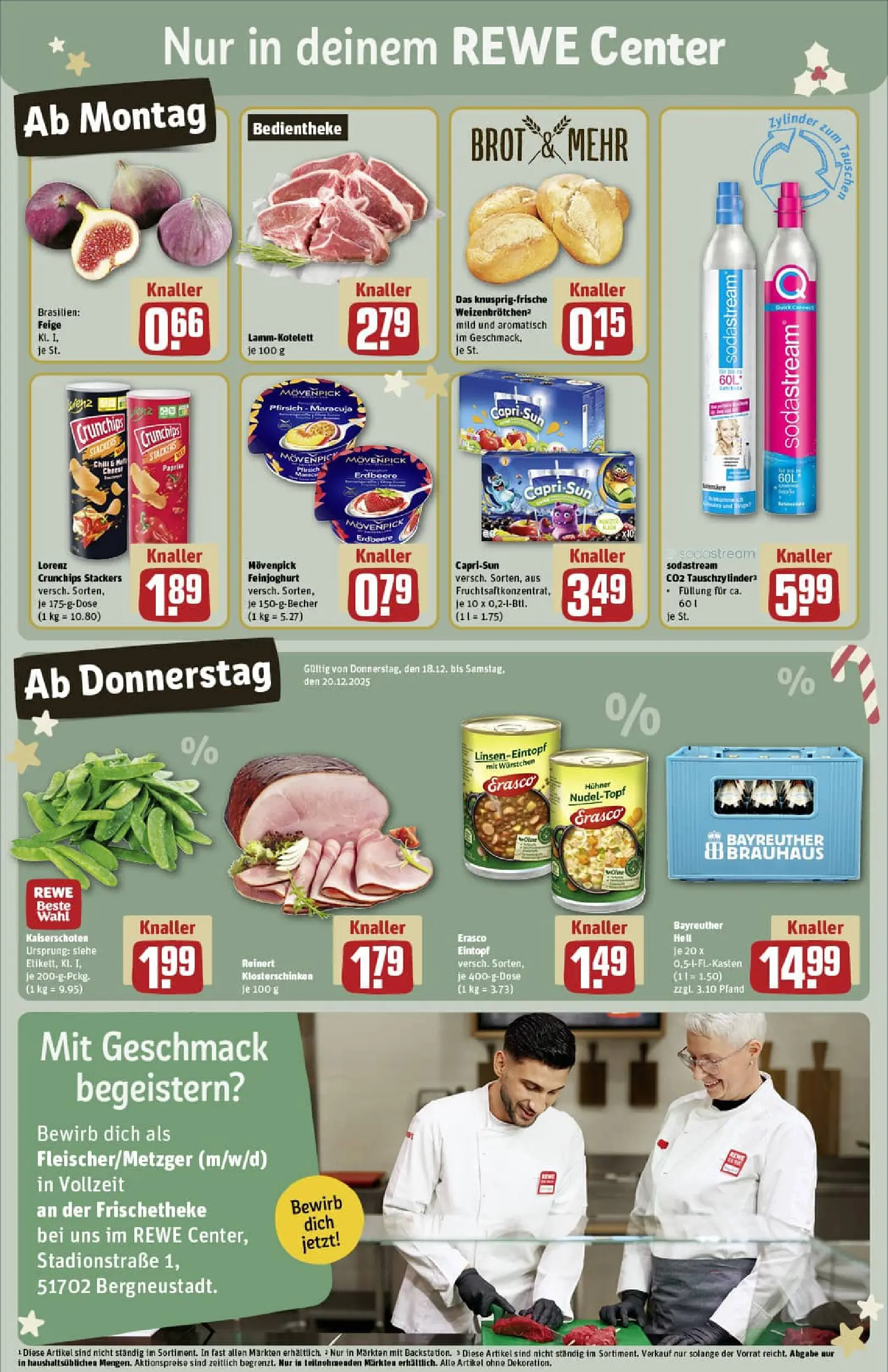 REWE Prospekt ab 15.12.2025 zum Blättern » Angebote | Seite: 7 | Produkte: Capri sun, Paprika, Lorenz crunchips, Sodastream