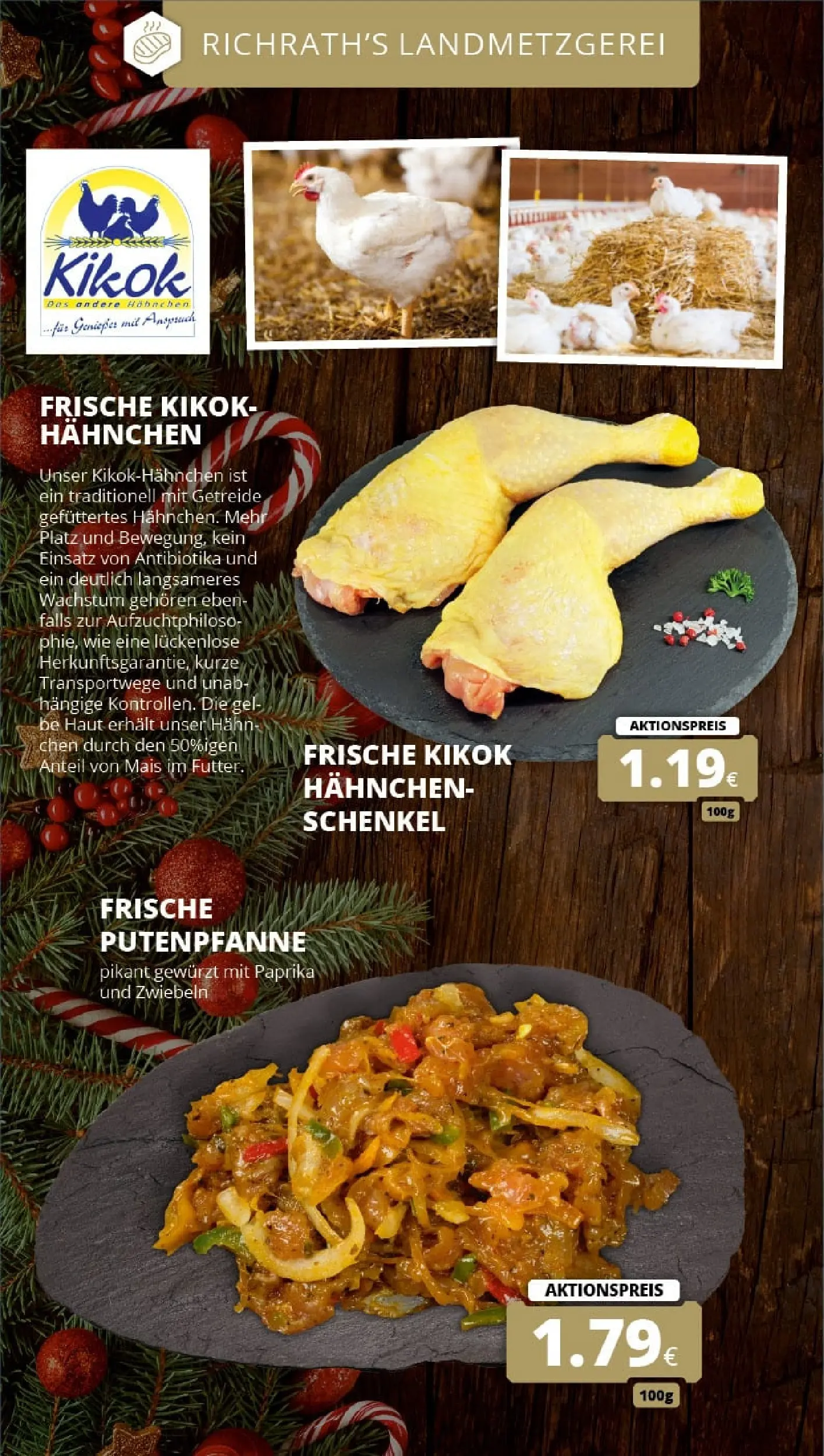 REWE Prospekt ab 15.12.2025 zum Blättern » Angebote | Seite: 10 | Produkte: Hahnchen, Zwiebeln, Paprika, Getreide