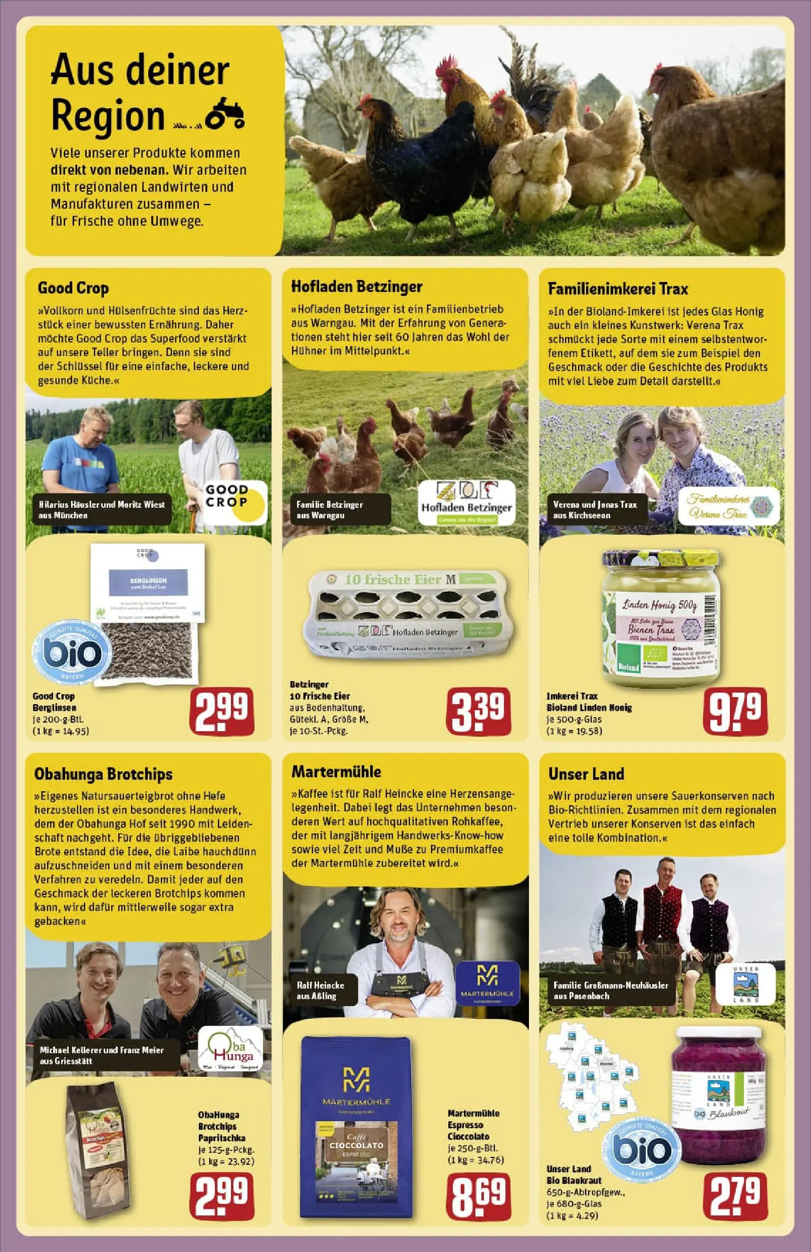 REWE Prospekt ab 15.12.2025 zum Blättern » Angebote | Seite: 2 | Produkte: Eier, Kaffee, Chips