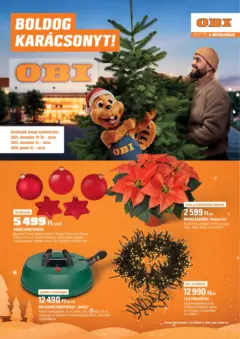 OBI - OBI újság érvényessége 2025.12.23-ignew - amely érvényes a következő dátumtól: 30.11.2025