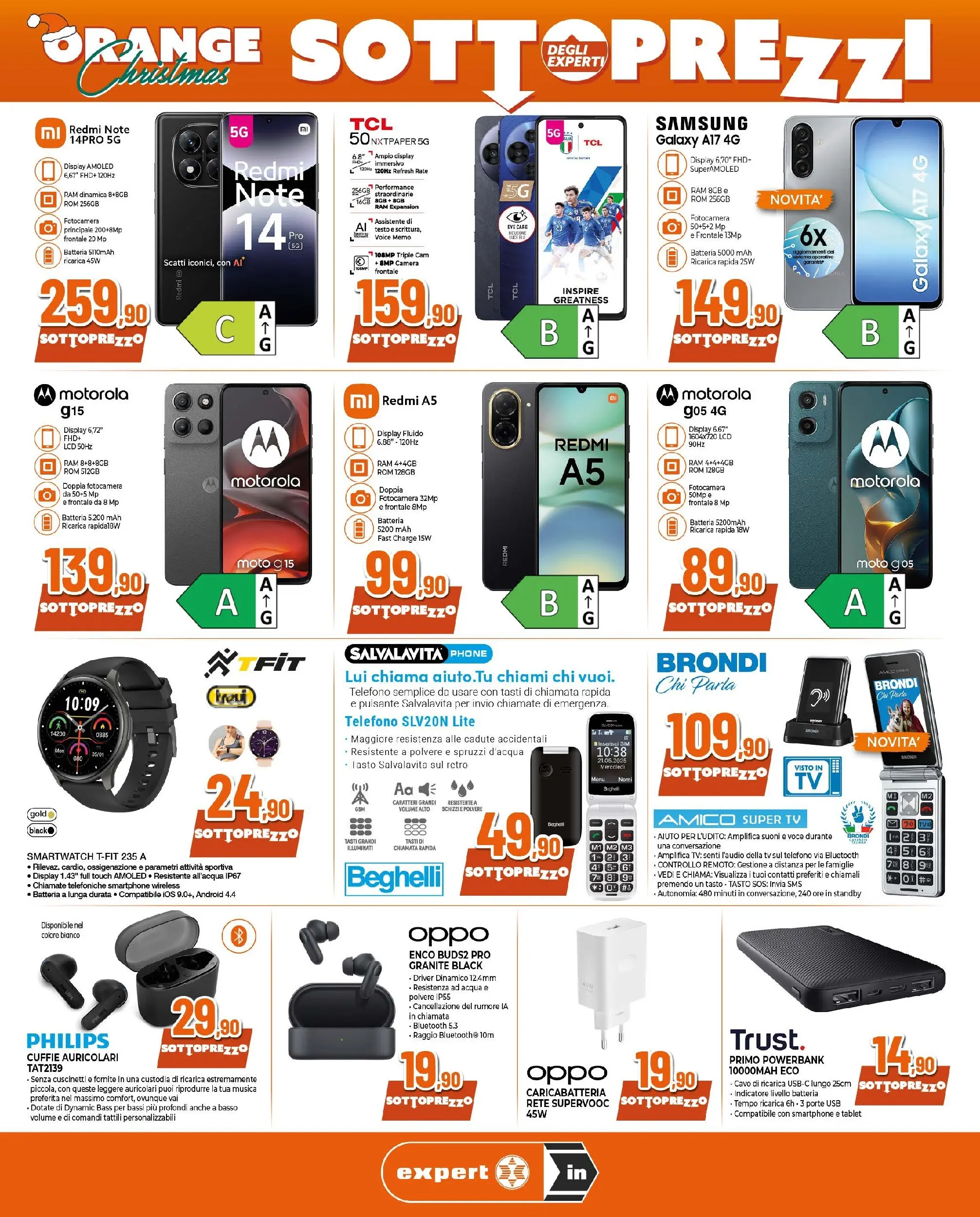 Anteprima volantino Ipercoop dal ﻿11/12/2025﻿ ﻿- nuovo offerte | Pagina: 3 | Prodotti: Auricolari, Acqua, Tablet, Smartwatch