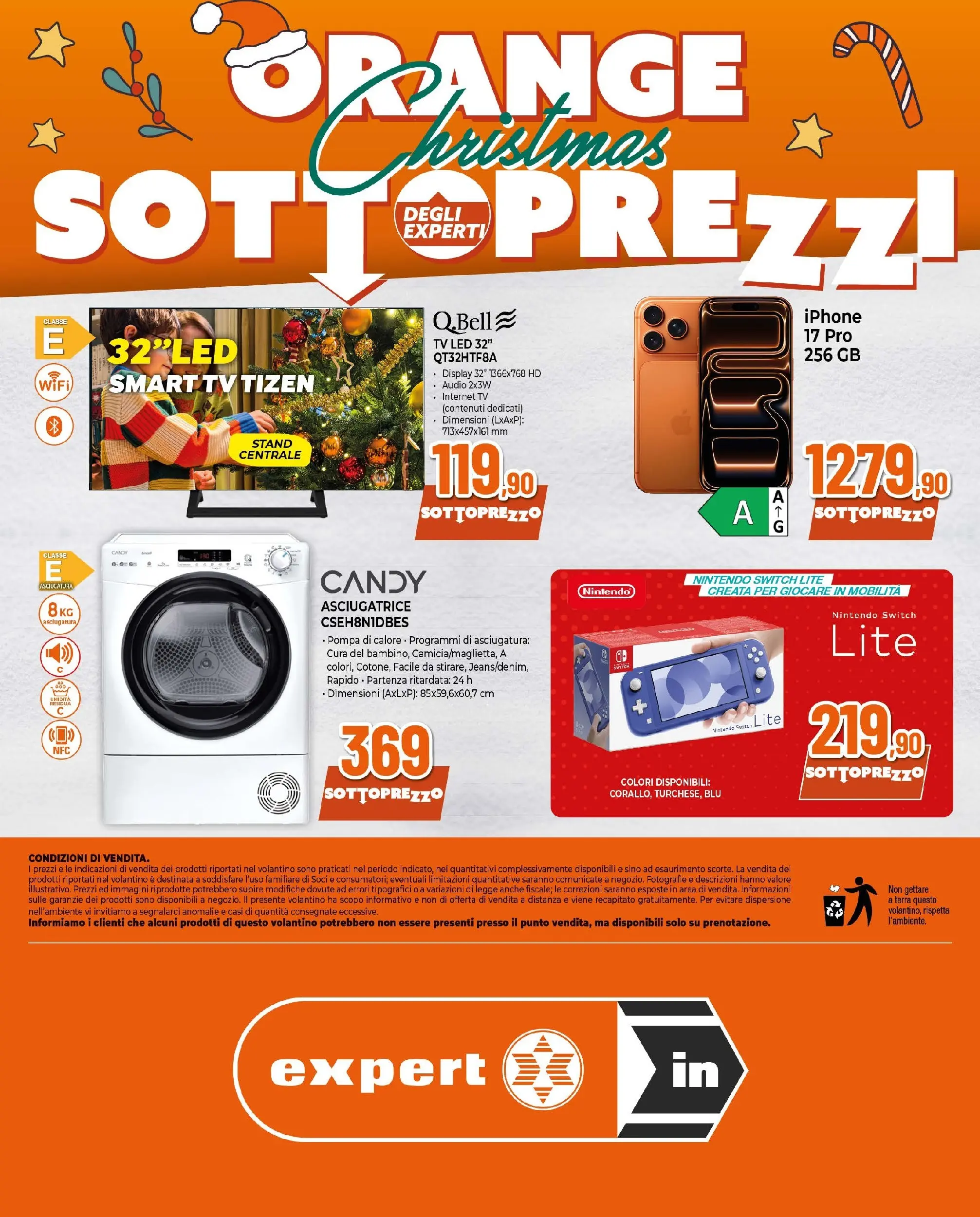Anteprima volantino Ipercoop dal ﻿11/12/2025﻿ ﻿- nuovo offerte | Pagina: 8 | Prodotti: smart TV, Asciugatrice, TV, Audio