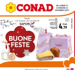 Anteprima del volantino Conad - Buone Feste valido a partire dal 14.12.2025