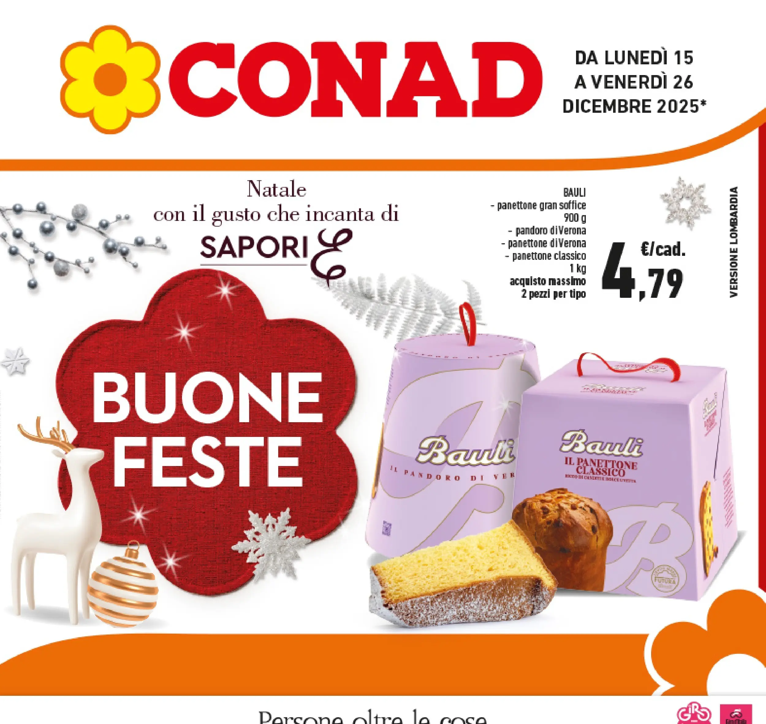 Volantino Conad dal 14/12/2025 > Anteprima | Pagina: 1 | Prodotti: Pandoro, Panettone