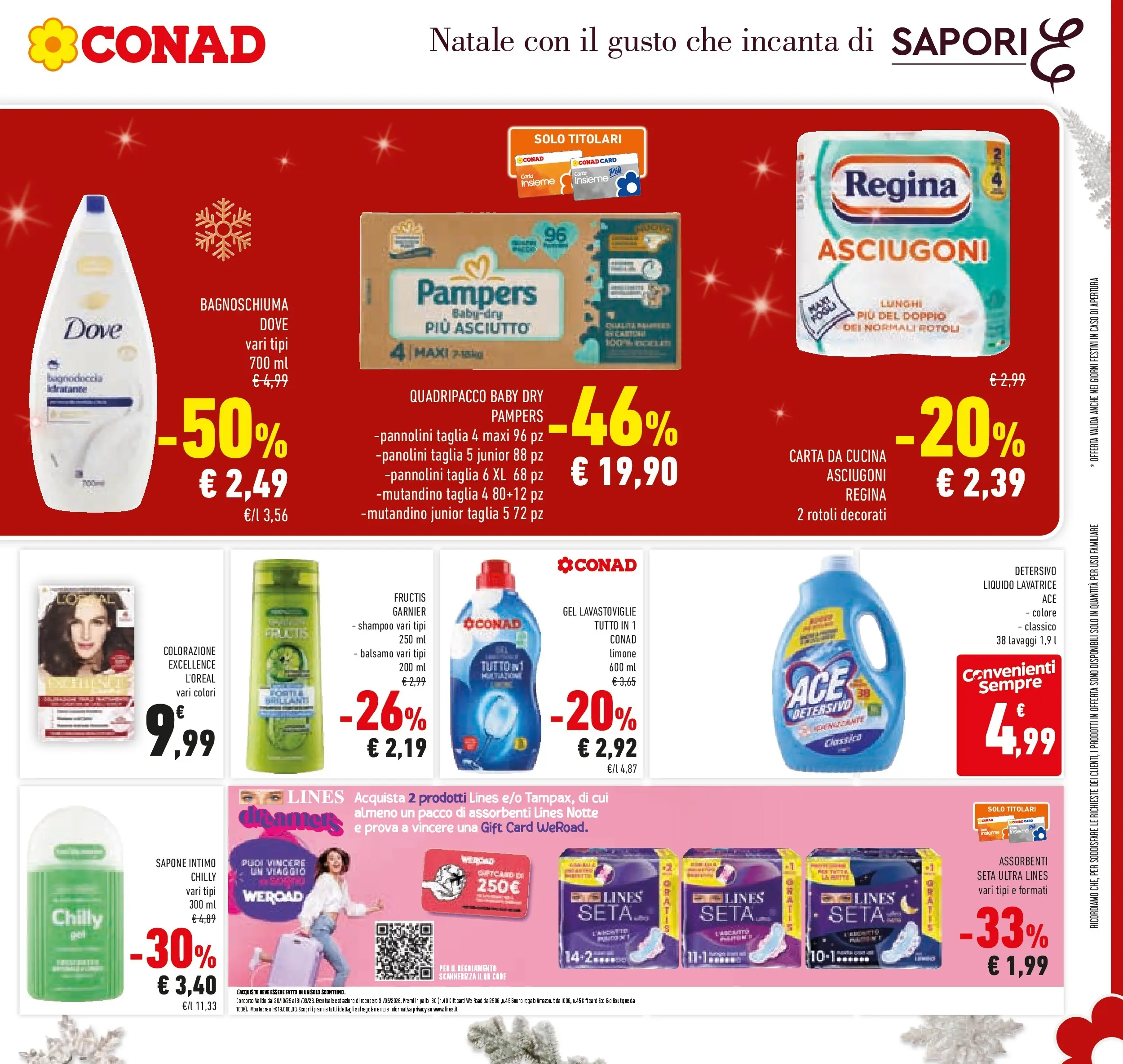Volantino Conad dal 14/12/2025 > Anteprima | Pagina: 41 | Prodotti: Bagnoschiuma, Intimo, Limone, Lavastoviglie