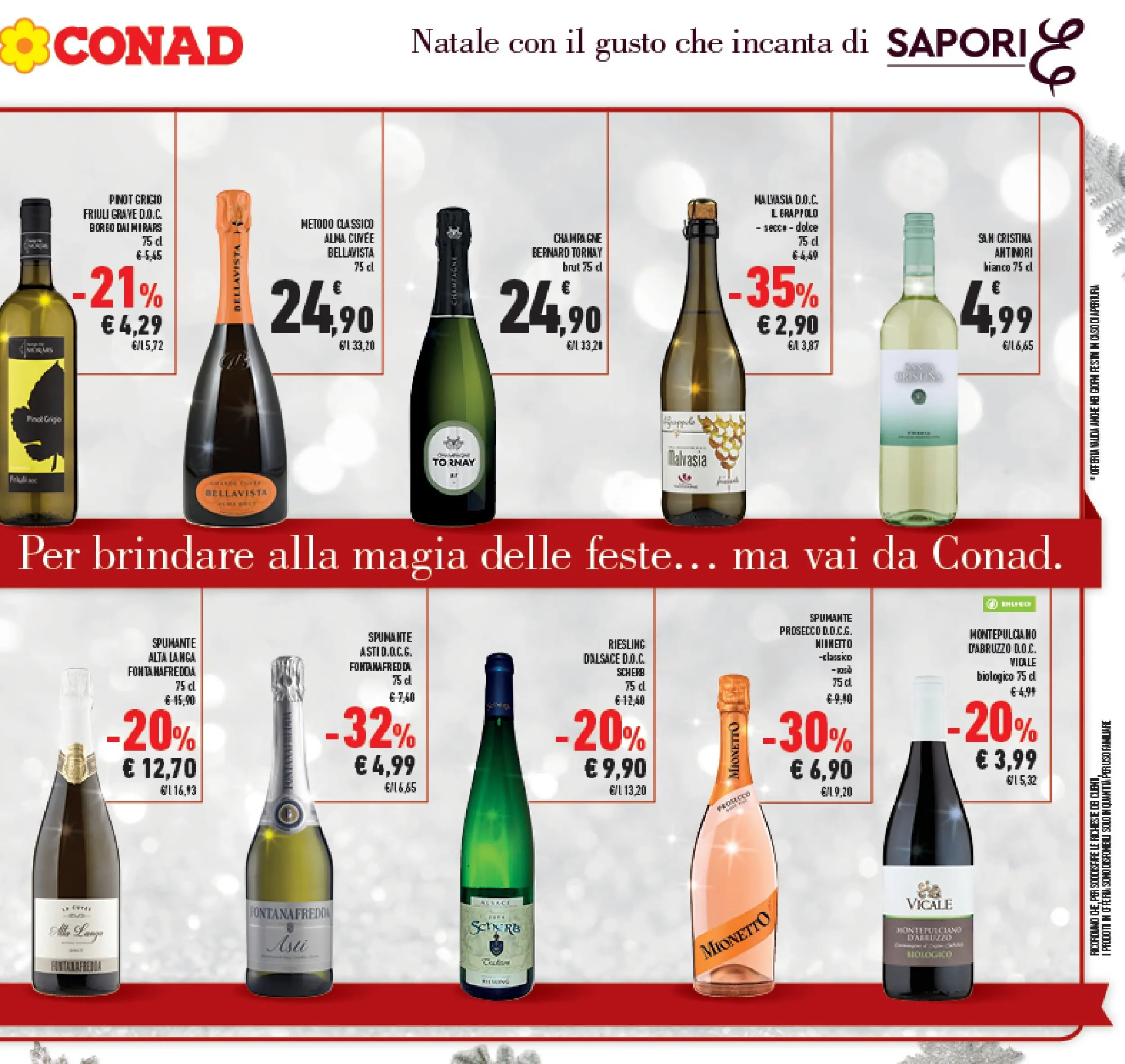 Volantino Conad dal 14/12/2025 > Anteprima | Pagina: 24 | Prodotti: Prosecco, Polo, Spumante, Champagne