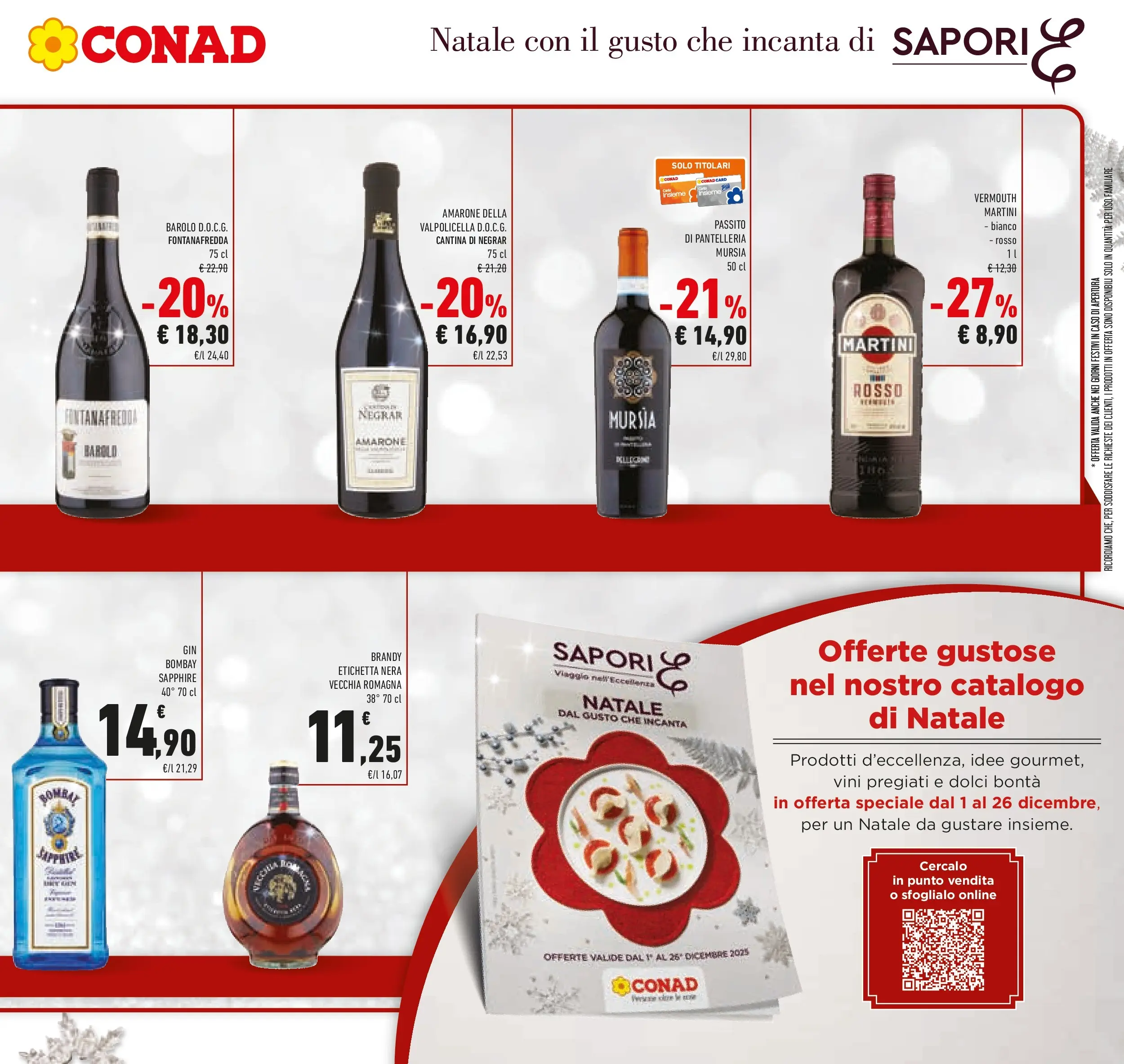 Volantino Conad dal 14/12/2025 > Anteprima | Pagina: 27 | Prodotti: Gin, Brandy