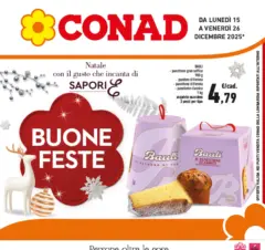 Anteprima del volantino Conad - Buone Feste valido a partire dal 14.12.2025