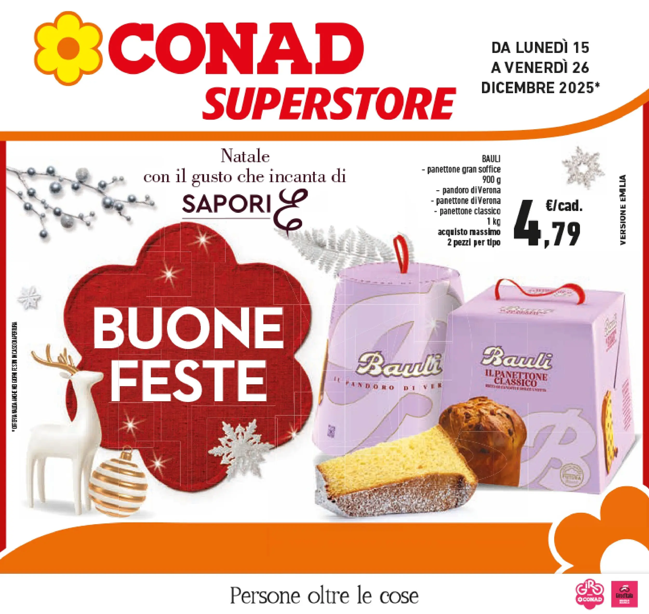 Volantino Conad dal 14/12/2025 > Anteprima | Pagina: 1 | Prodotti: Pandoro, Panettone