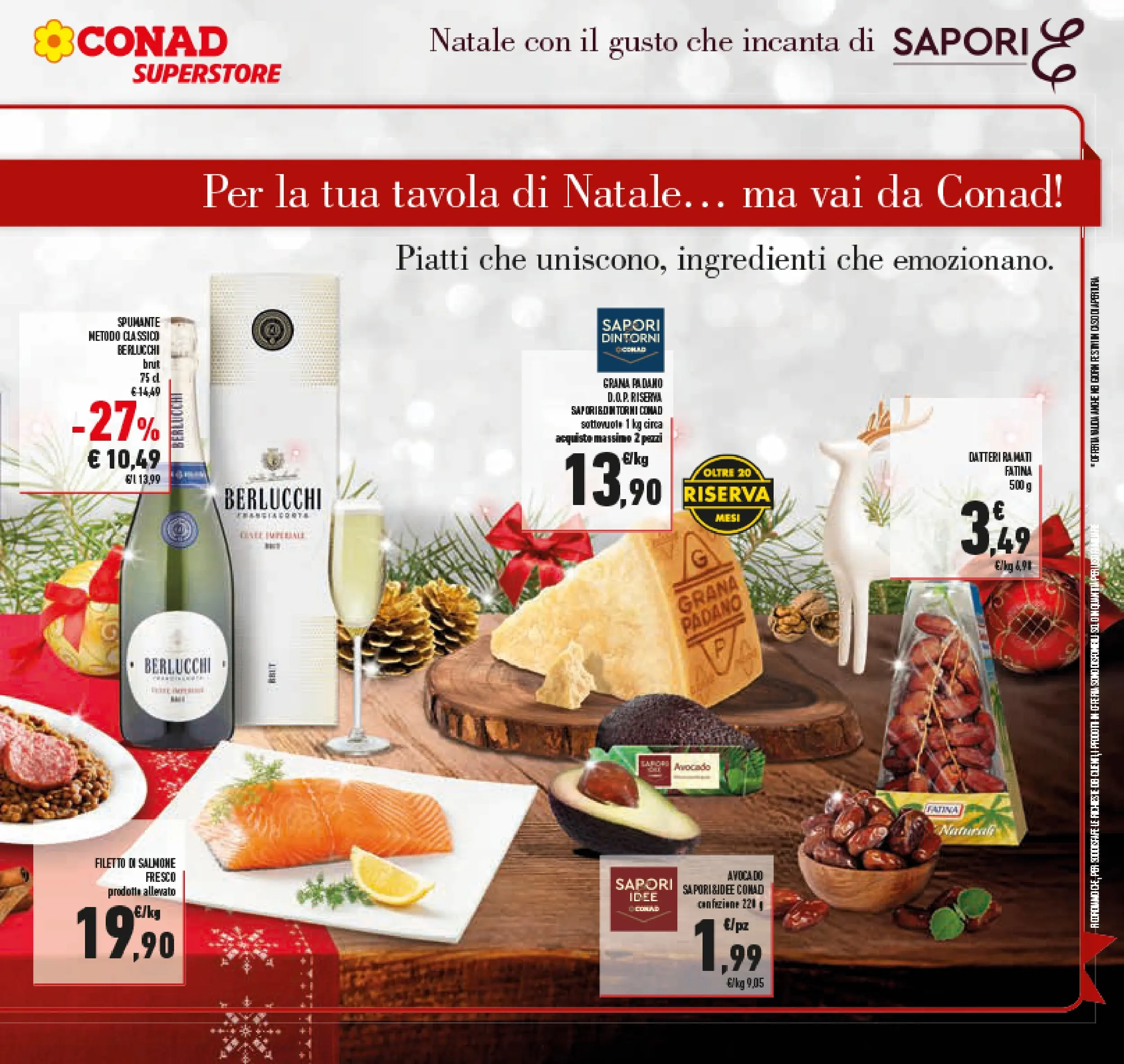 Volantino Conad dal 14/12/2025 > Anteprima | Pagina: 5 | Prodotti: Salmone, Avocado, Salmone fresco, Spumante