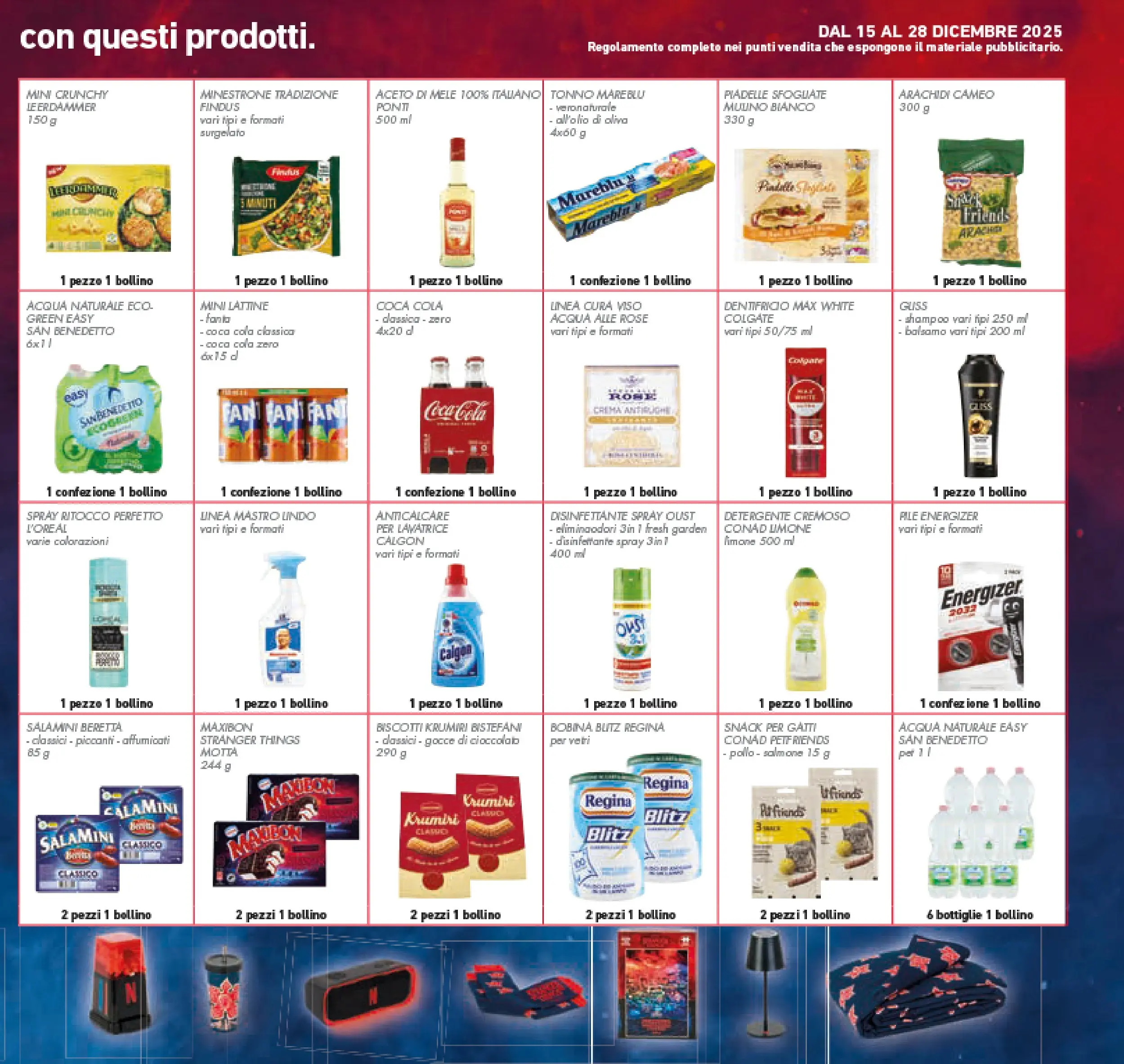 Volantino Conad dal 14/12/2025 > Anteprima | Pagina: 48 | Prodotti: Balsamo, Aceto di mele, Arachidi, Coca Cola