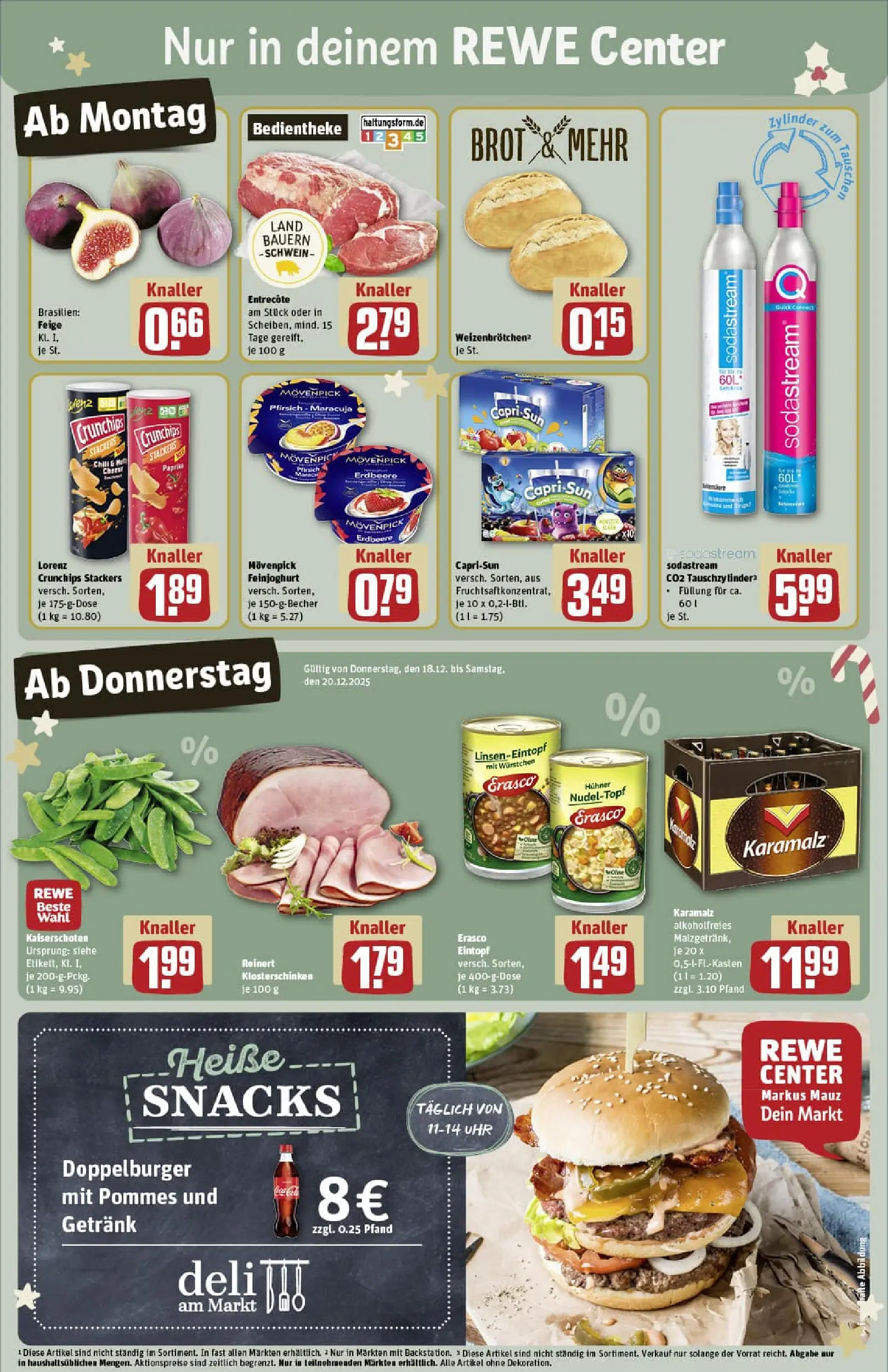 REWE Prospekt ab 15.12.2025 zum Blättern » Angebote | Seite: 7 | Produkte: Pommes, Paprika, Pfirsich, Lorenz crunchips