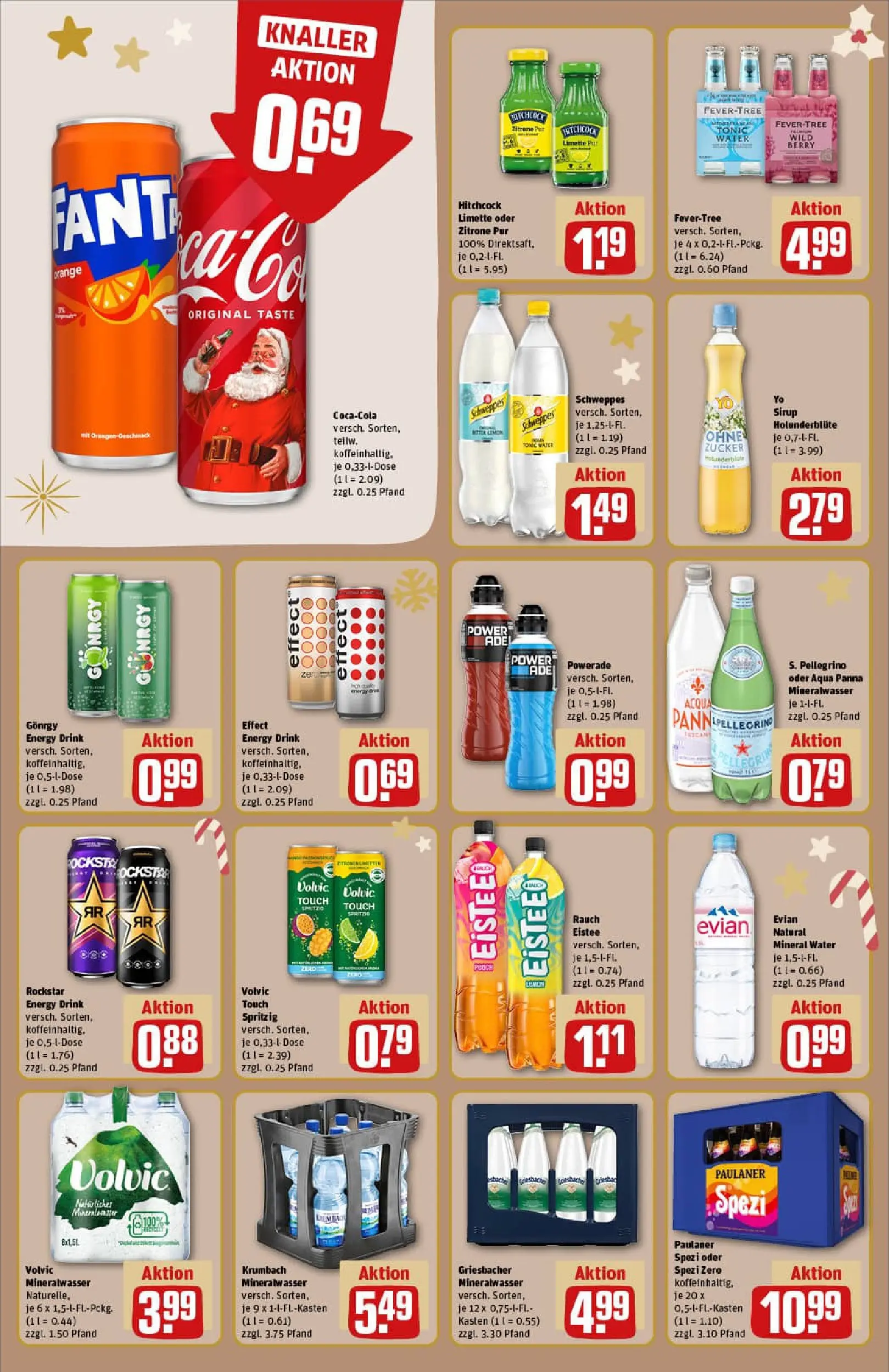 REWE Prospekt ab 15.12.2025 zum Blättern » Angebote | Seite: 20 | Produkte: Paulaner spezi, Sirup, Mineralwasser, Zitrone