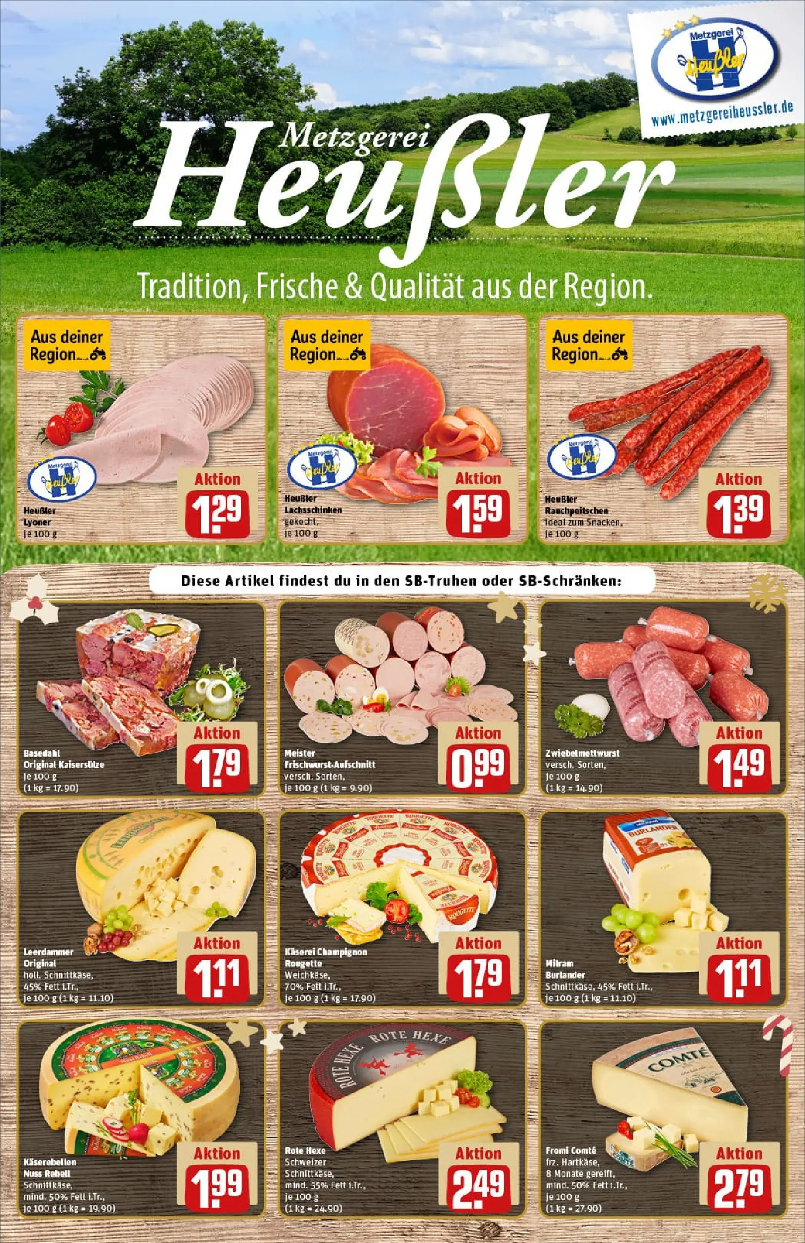 REWE Prospekt ab 15.12.2025 zum Blättern » Angebote | Seite: 14 | Produkte: Leerdammer, Milram