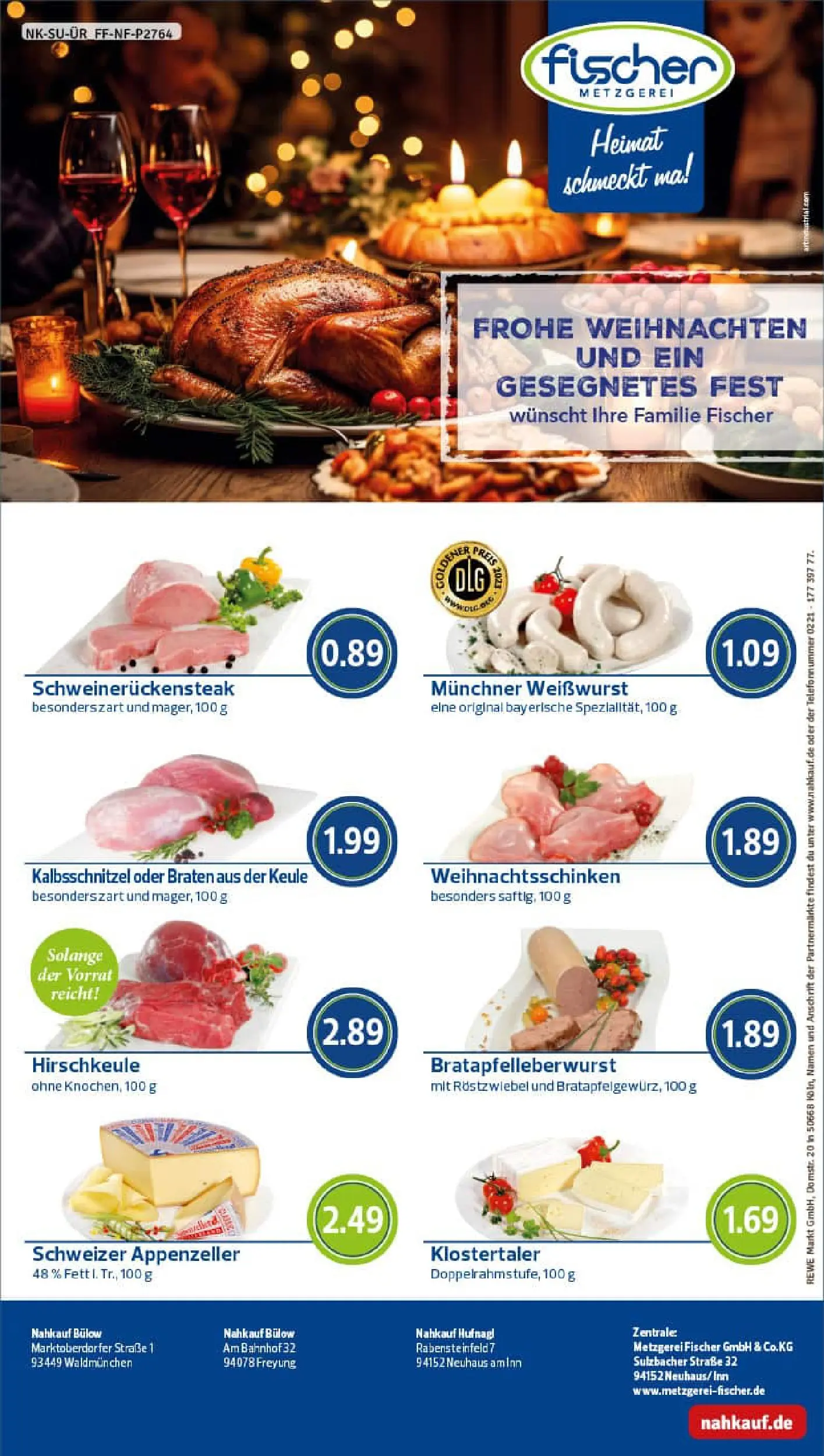 REWE Prospekt ab 15.12.2025 zum Blättern » Angebote | Seite: 12 | Produkte: Weißwurst, Reis