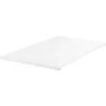 JYSK JYSK Topper 120x200cm WELLPUR FRYA gri