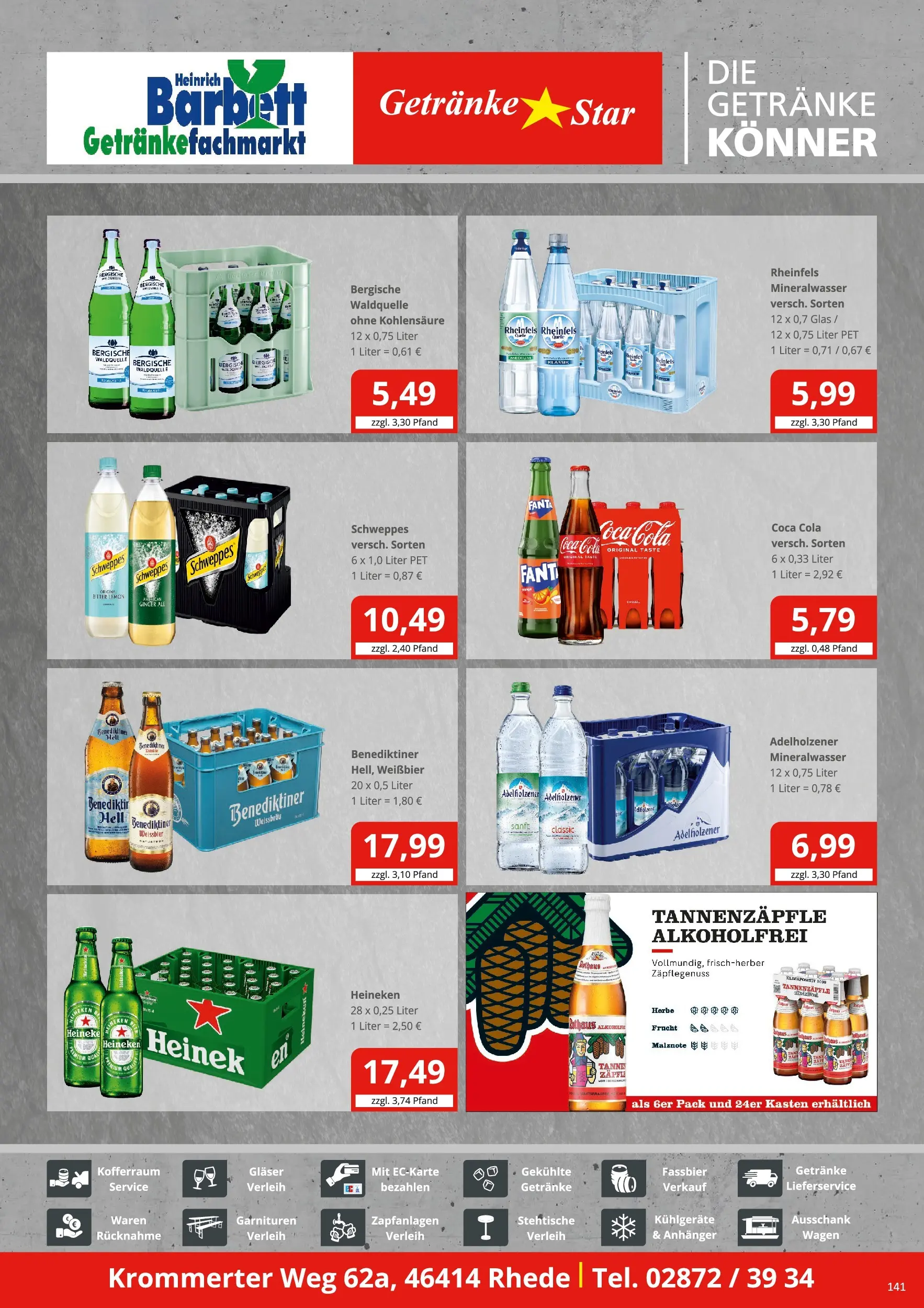 Entdecke - Getränke Star: Getränkeangebote (ab 21.12.2025) zum Blättern | Seite: 2 | Produkte: Coca cola, Fanta, Weißbier, Schweppes