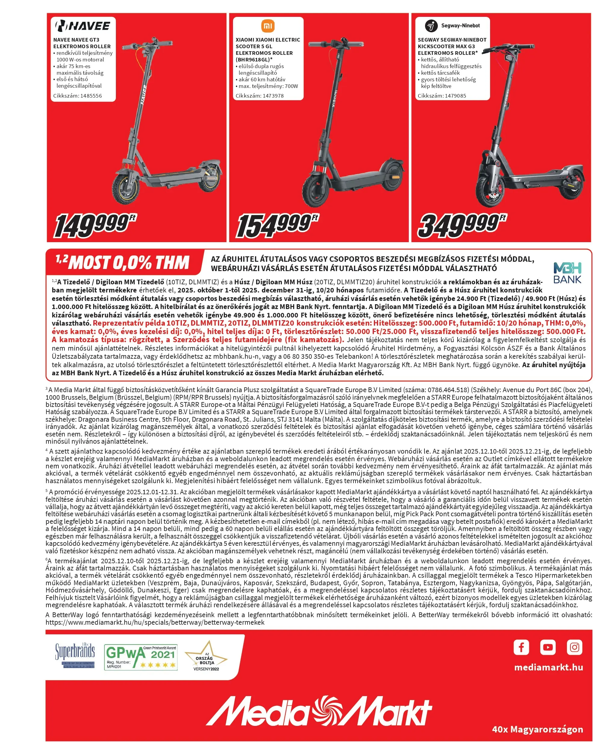 Ajánlatok - Media Markt újság érvényessége 2025.12.21-ig - 2025.12.10. -tól/töl > akció, lapozható szórólap 🛍️ | Oldal: 12 | Termékek: Egér, Roller, Pick, Xiaomi
