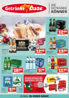 Entdecke - Getränke Oase: Getränkeangebote ab 14.12.2025 gültig