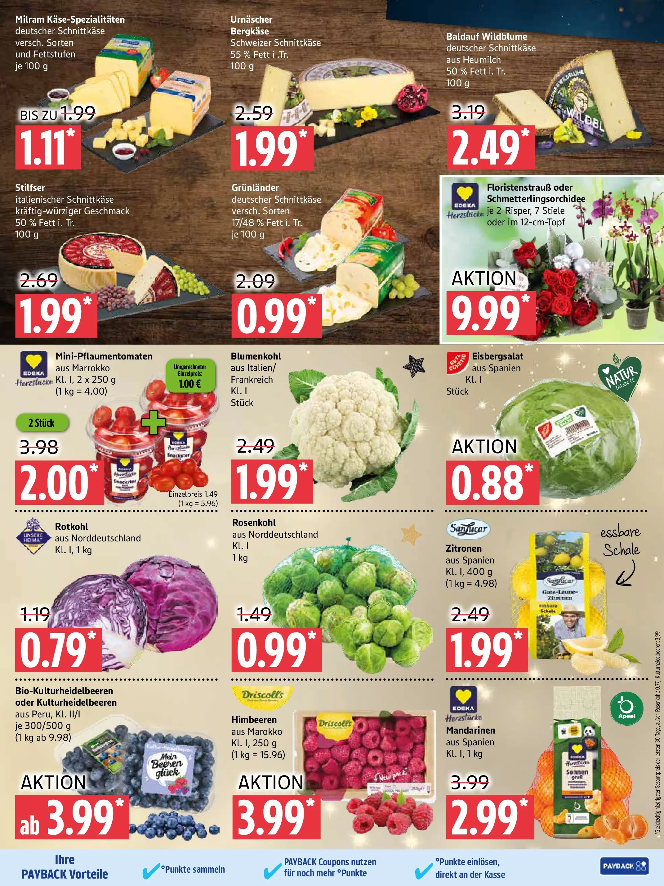 Edeka prospekt Prenzlau	 (ab 15.12.2025) » Angebote Online | Seite: 3 | Produkte: Mandarinen, Grunlander, Milram, Blumenkohl